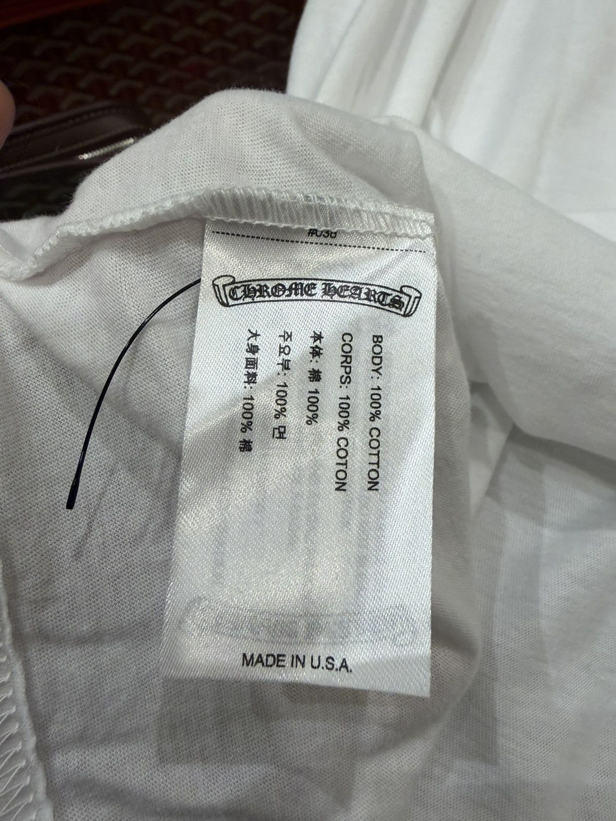 Chrome Hearts Chrome Hearts St. Barth Exclusive Pocket Tee Size US XL / EU 56 / 4 - 3 Thumbnail