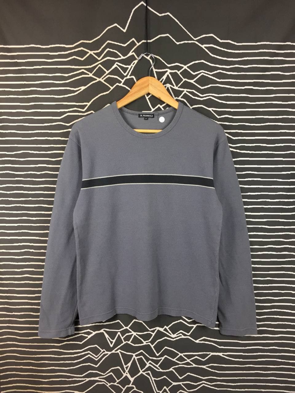 R.Newbold R. Newbold by Paul Smith Long Sleeve Stripe Knit Tee Size US M / EU 48-50 / 2 - 2 Thumbnail