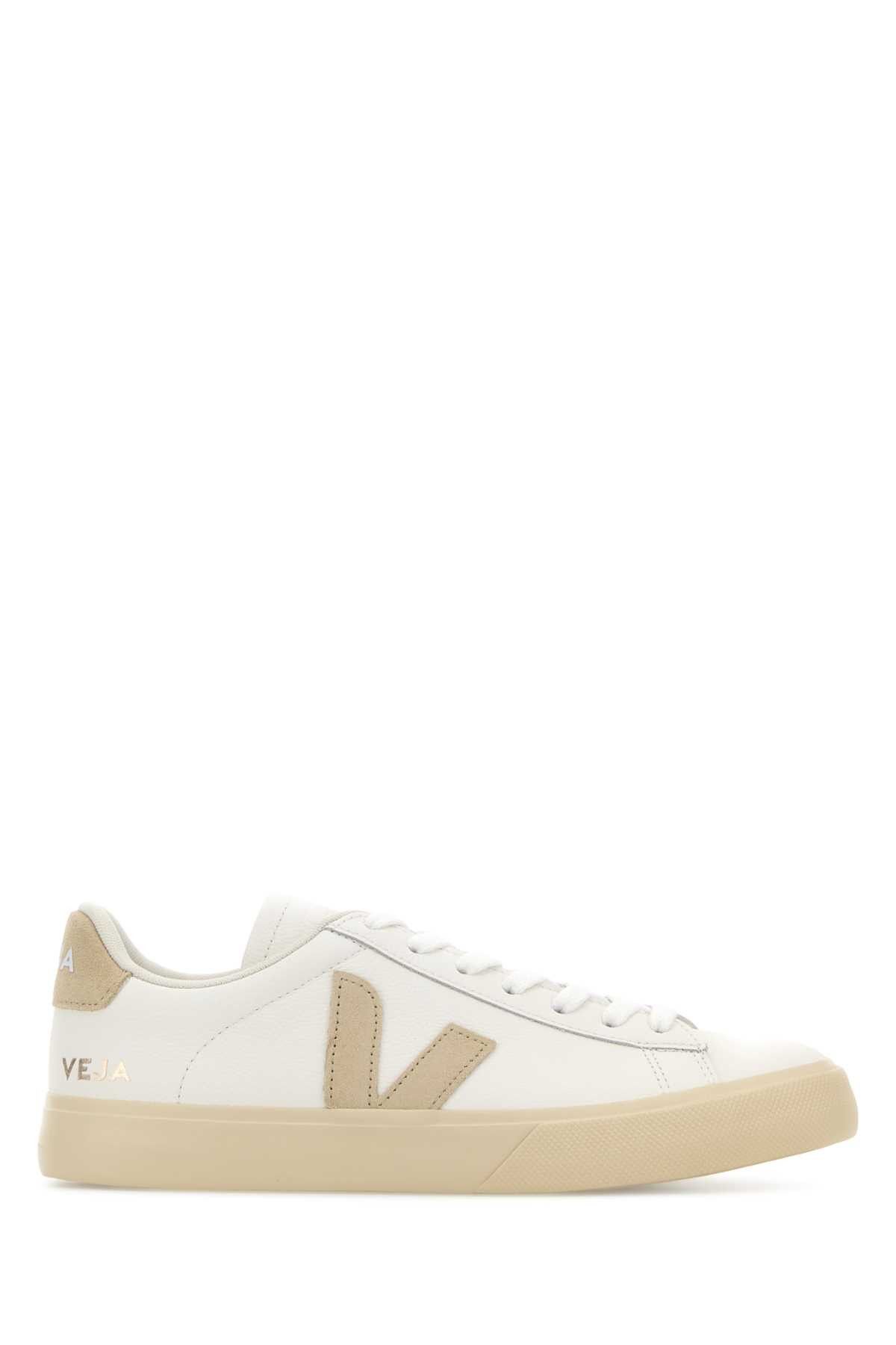 Veja White Chromefree Leather Campo Sneakers Size US 9 / IT 39 - 1 Thumbnail
