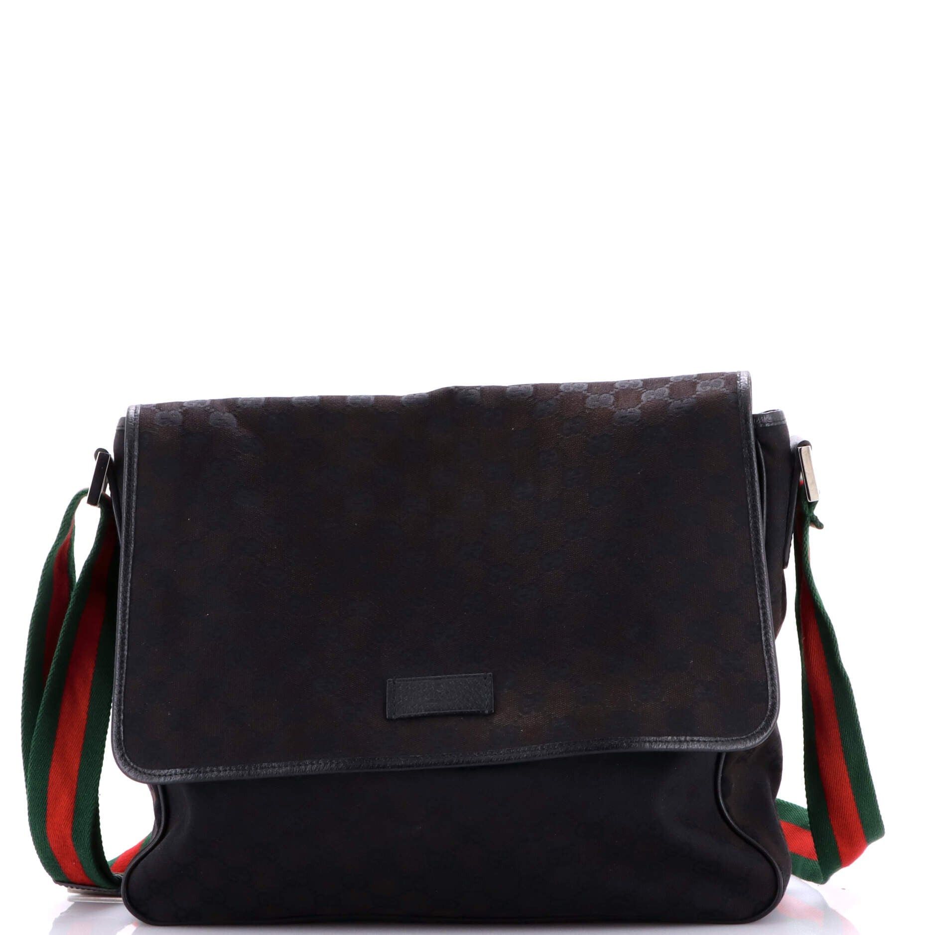 Gucci Web Strap Flap Messenger Size ONE SIZE - 1 Thumbnail