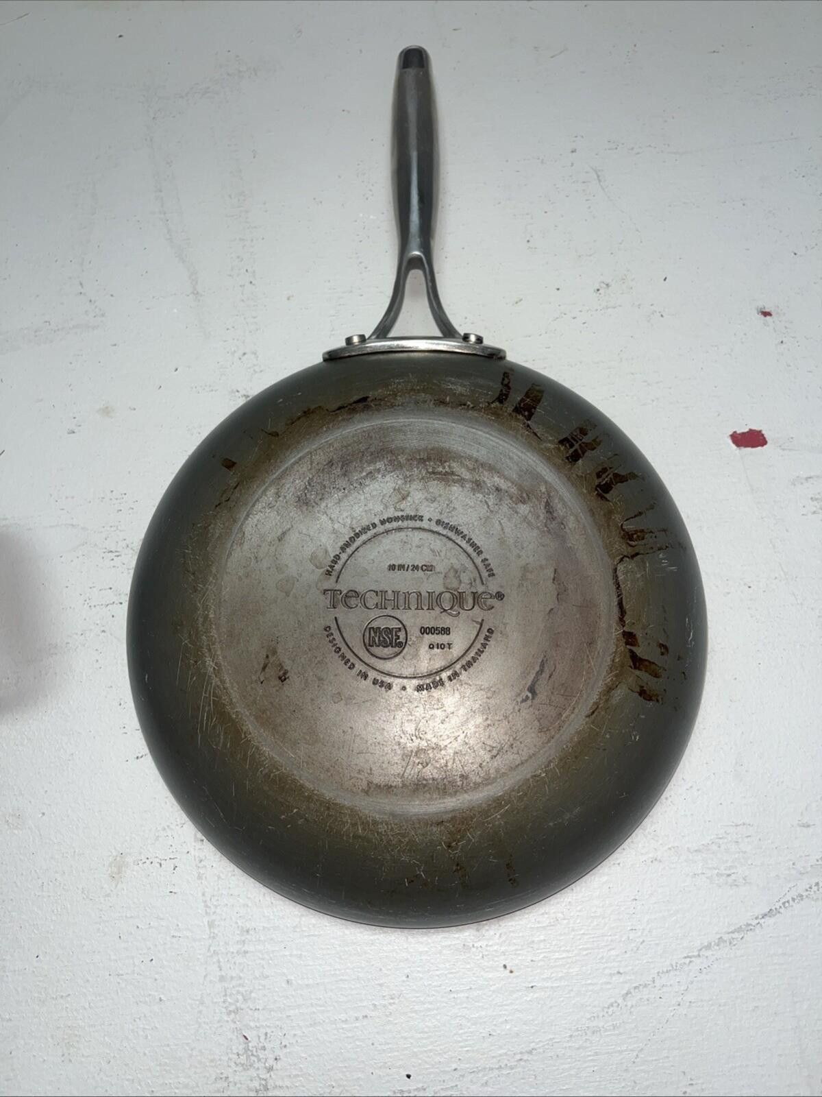 Other Technique Hard Anodized Nonstick Normal Sides Fry Pan 10" Size ONE SIZE - 4 Thumbnail