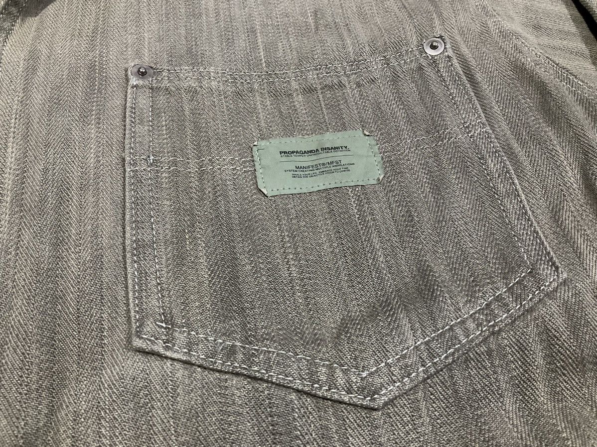 Hysteric Glamour × If Six Was Nine × Japanese Brand 🔥Y2K Vintage Manifest Denim Chore Jacket MFSTGELW Size US L / EU 52-54 / 3 - 6 Thumbnail