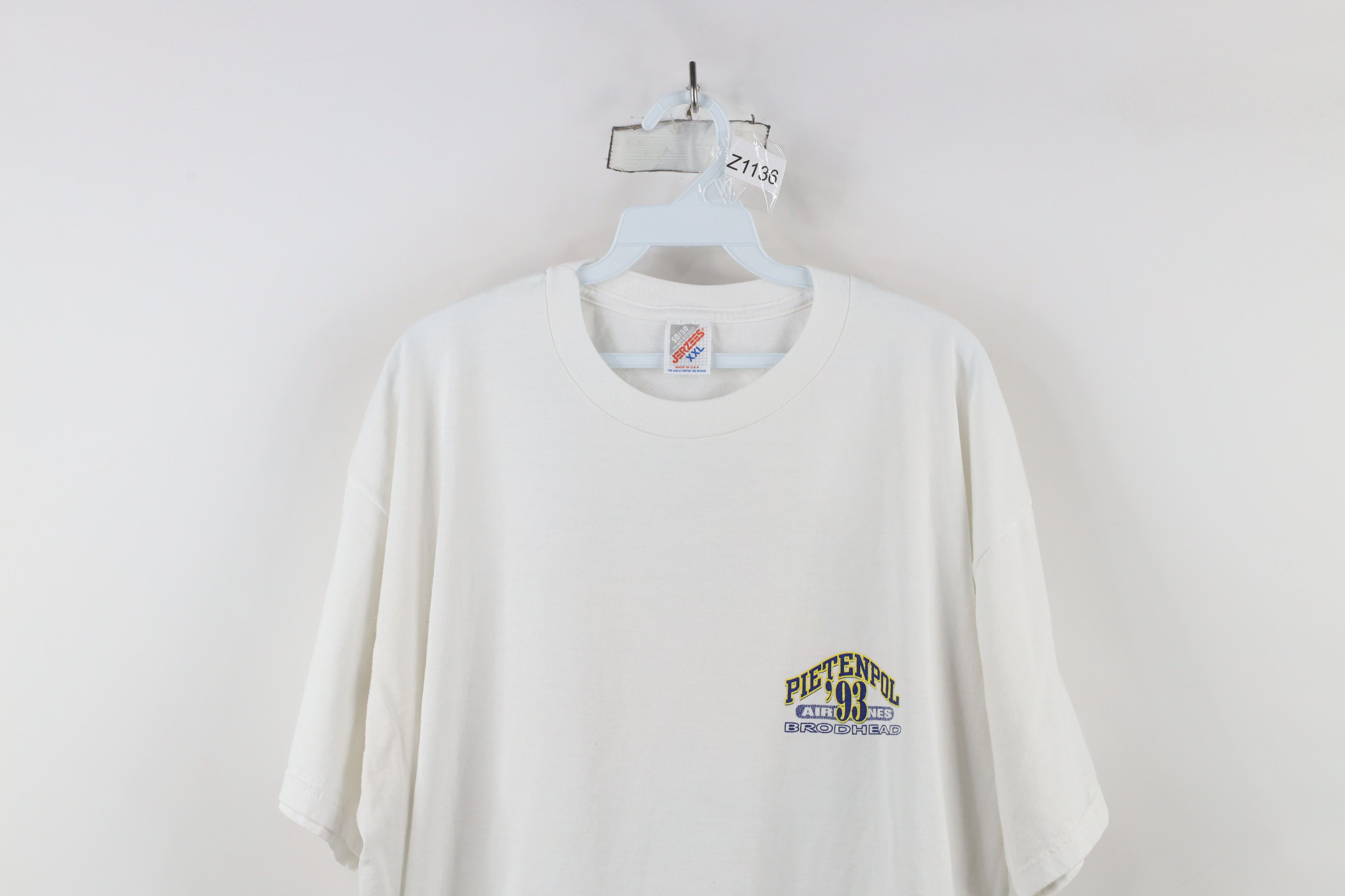 Vintage Vintage 90s Pietenpol Airplanes Short Sleeve T-Shirt USA Size US XXL / EU 58 / 5 - 2 Thumbnail