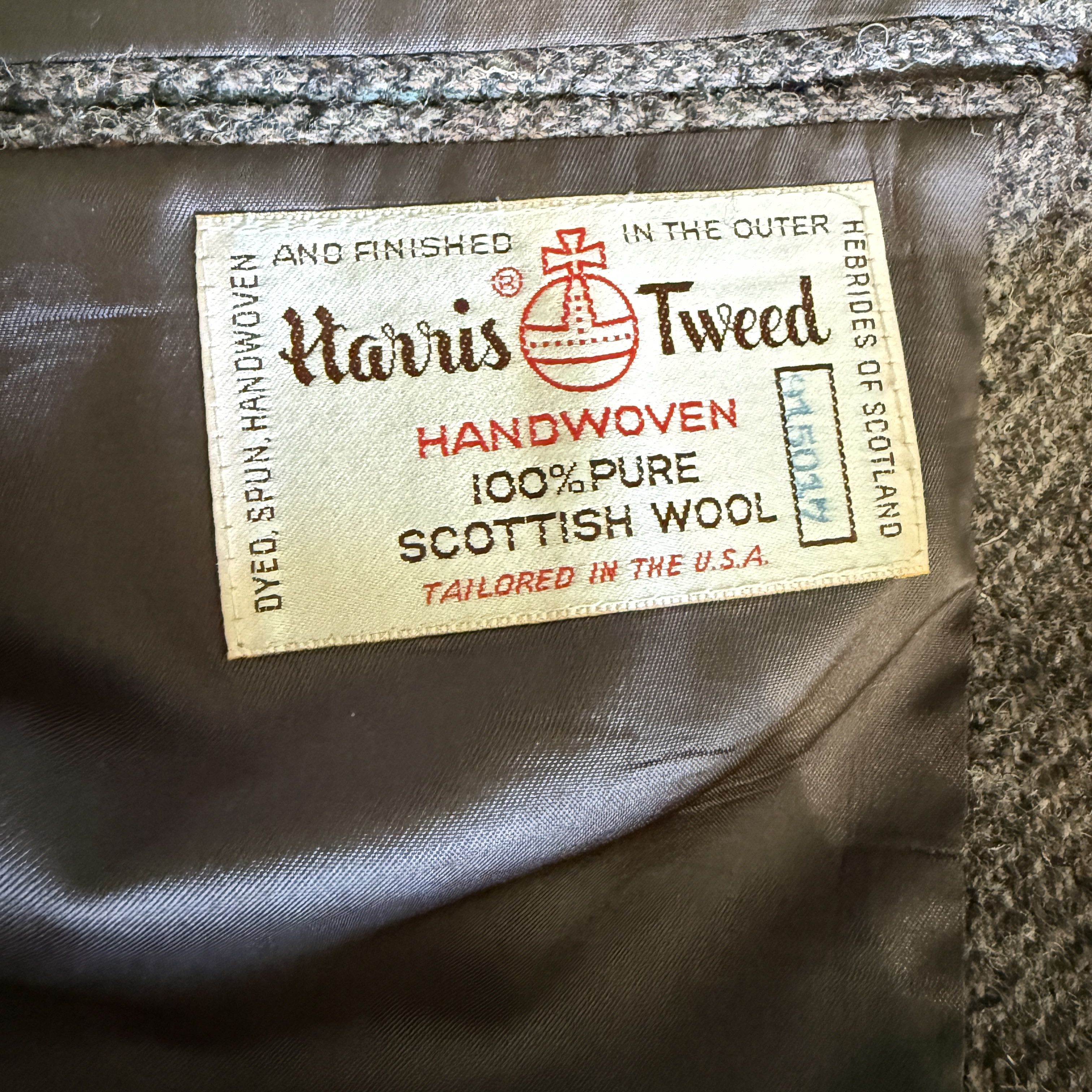 Harris Tweed Kuppenheimer Harris Tweed Sport Coat 42R Brown Size 42R - 4 Thumbnail