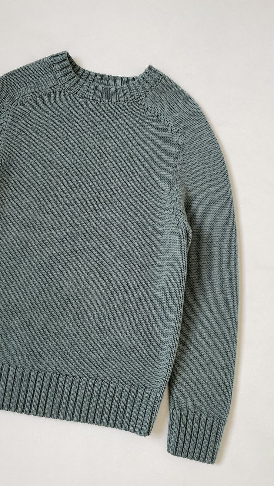 Craig Green Sample Sea Foam Green Wool Sweater Size US M / EU 48-50 / 2 - 7 Thumbnail