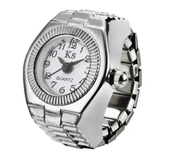 Jewelry Senna x Nao Mini Elastic Strap Watch Adjustable Ring Size ONE SIZE - 4 Thumbnail