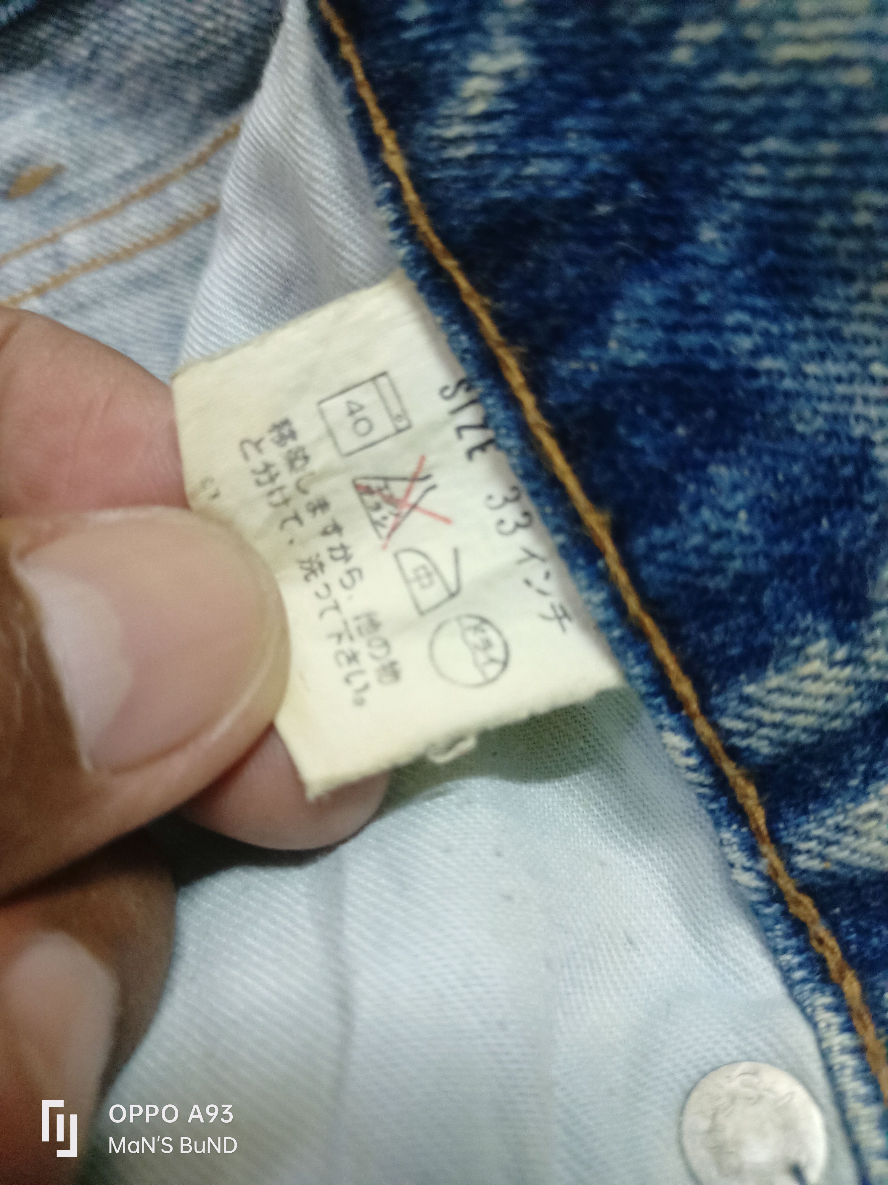 Levi's Vintage Clothing Distressed Levi's Acid Wash Size US 33 - 13 Thumbnail