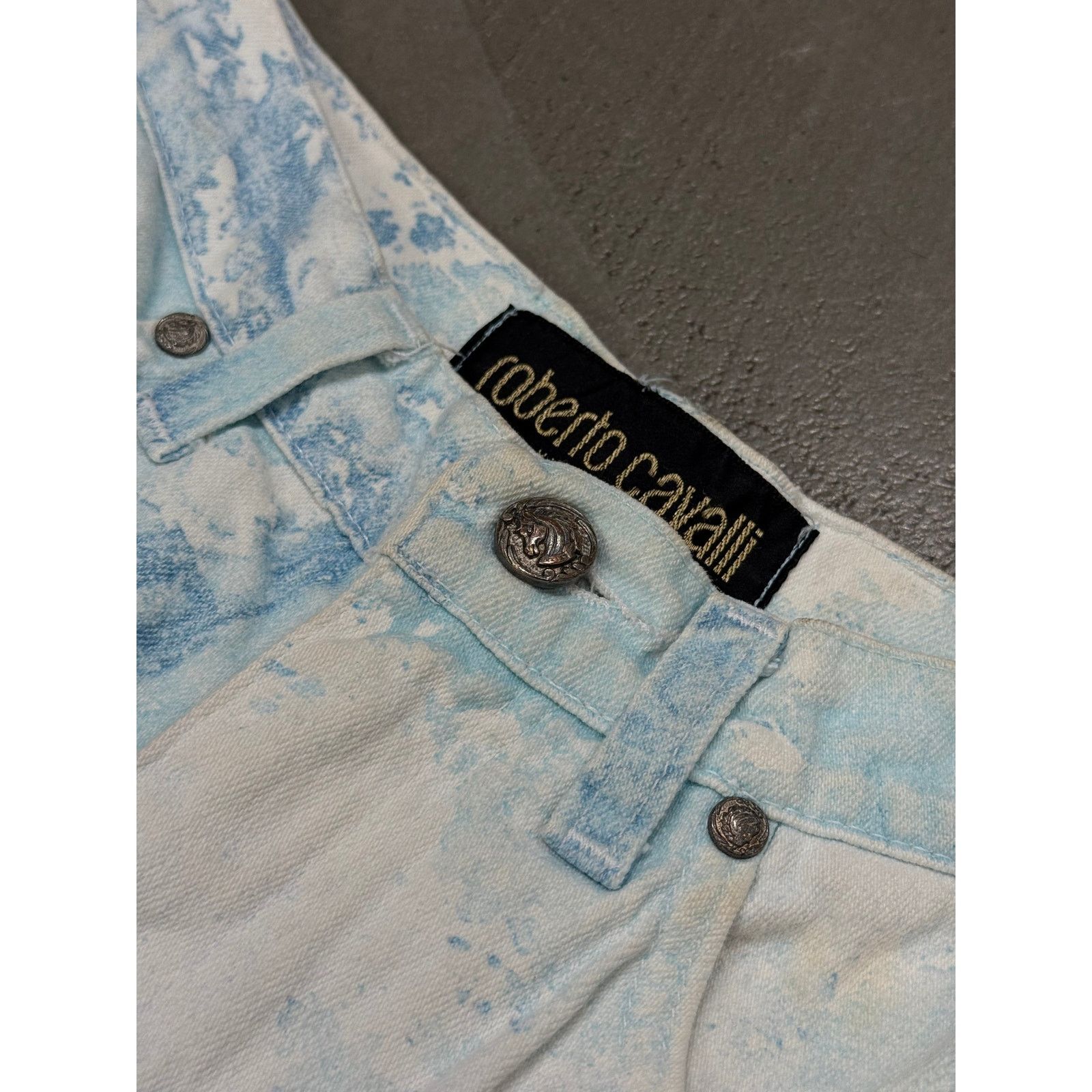 Roberto Cavalli 1990s Roberto Cavalli sequin printed pants Size US 30 / EU 46 - 6 Thumbnail