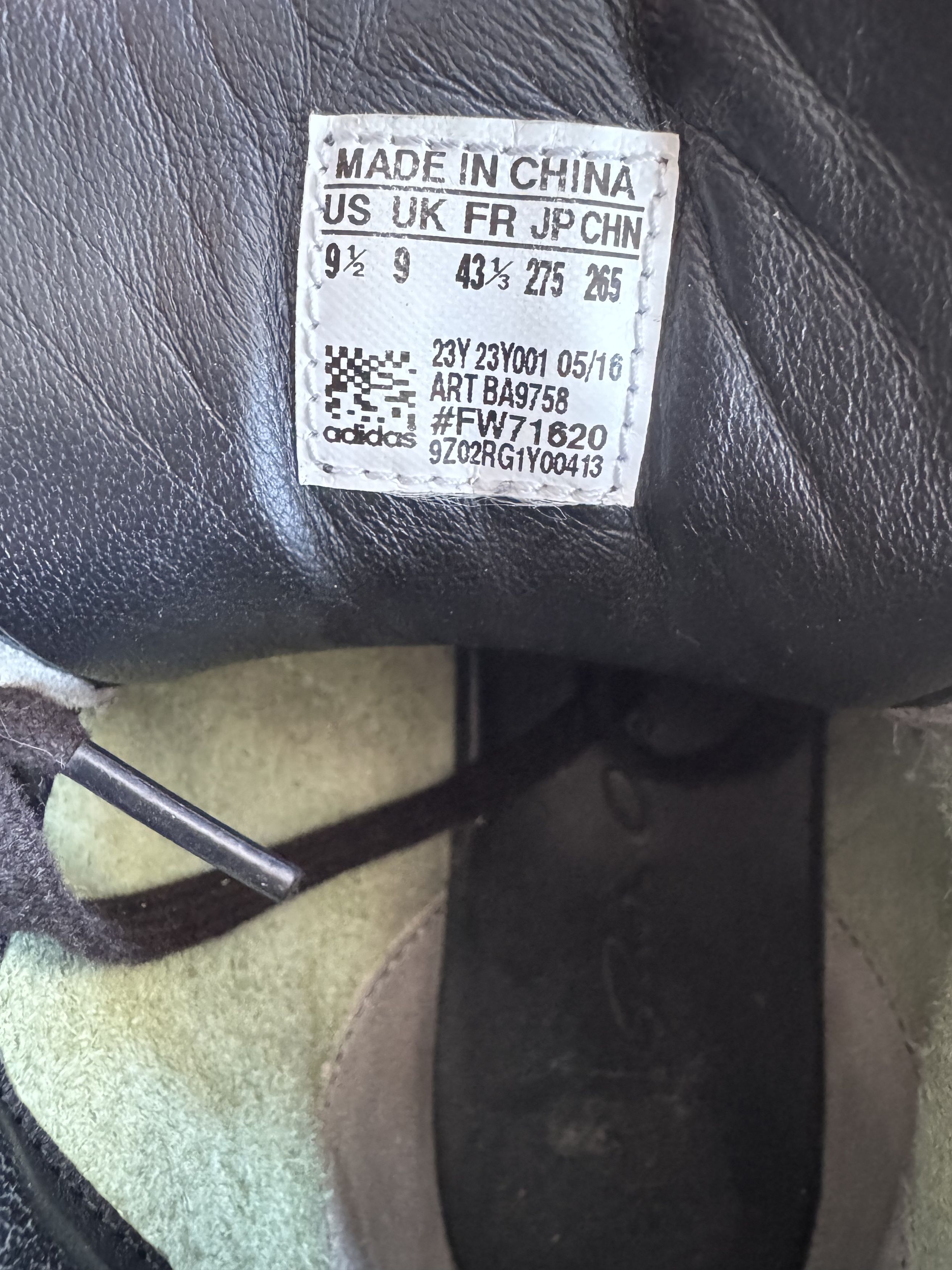 Adidas × Rick Owens Rick Owens x Adidas Mastodon Pro Model - Cracked Black/Pearl Size US 9.5 / EU 42-43 - 7 Thumbnail