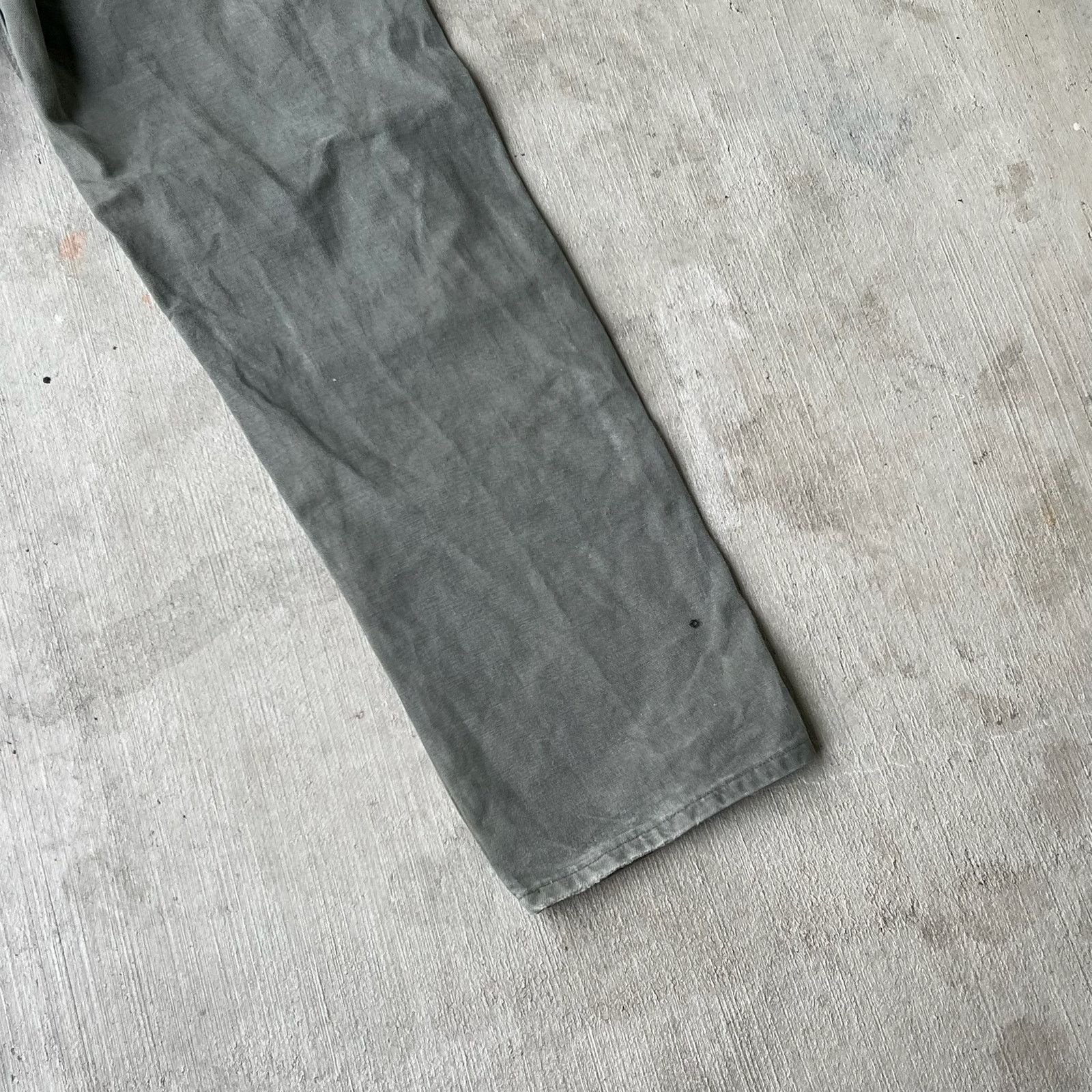 Carhartt × Vintage Carhartt green double knee work wear carpenter pants Size US 35 - 10 Thumbnail
