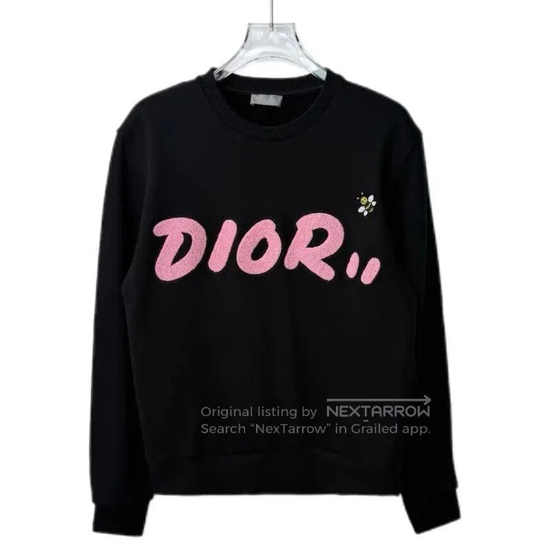 Dior Dior Black Cotton Blend Women's Sweatshirt . Size XS / US 0-2 / IT 36-38 - 1 Thumbnail