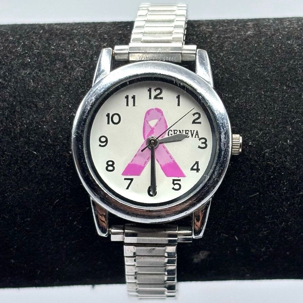 Other Silver Breast Cancer Watch Size ONE SIZE - 1 Thumbnail