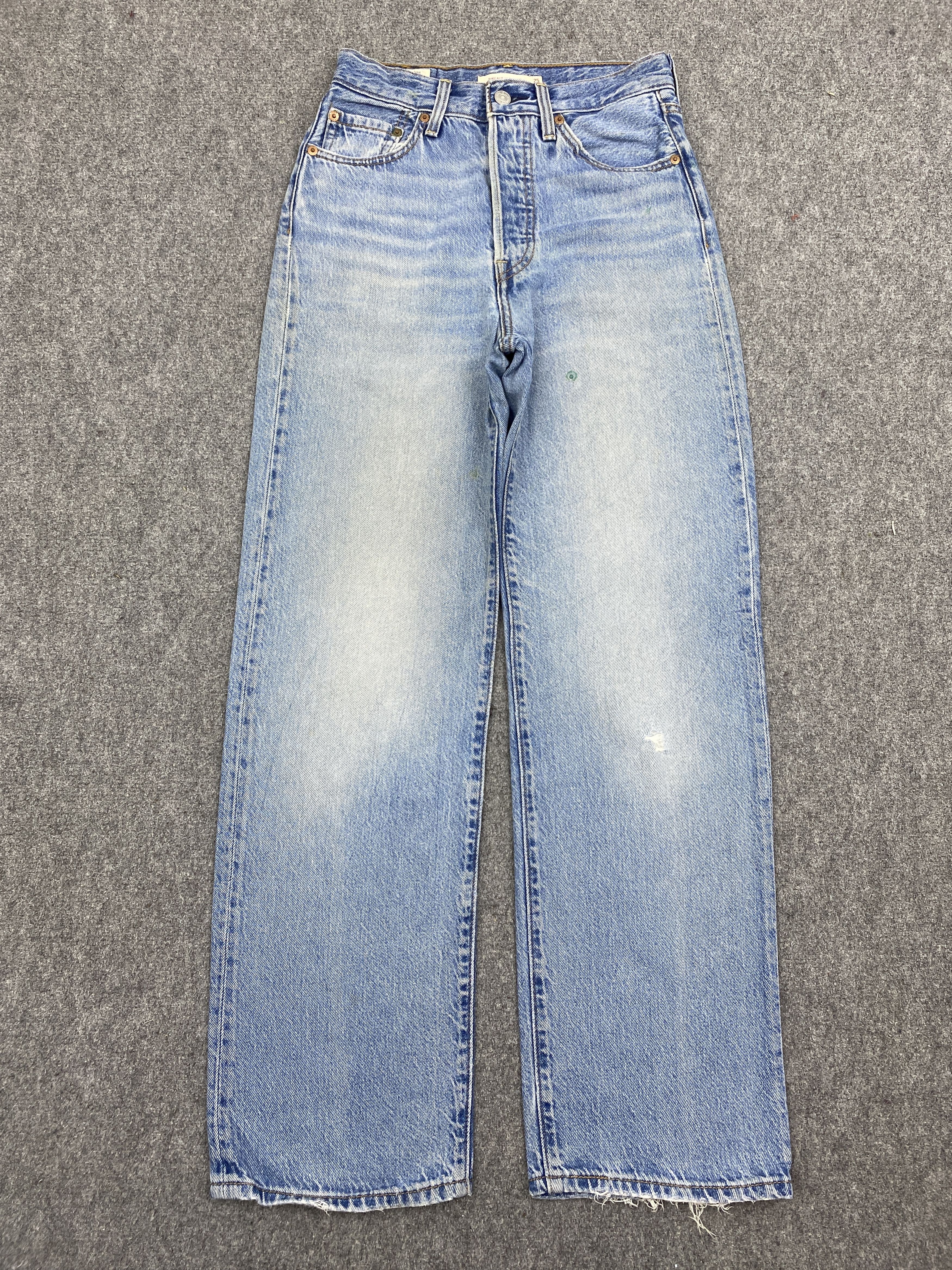 Levi's Vintage Levis Rib Cage Straight Button Fly Jeans DP2764 Size US 26 / EU 42 - 1 Thumbnail