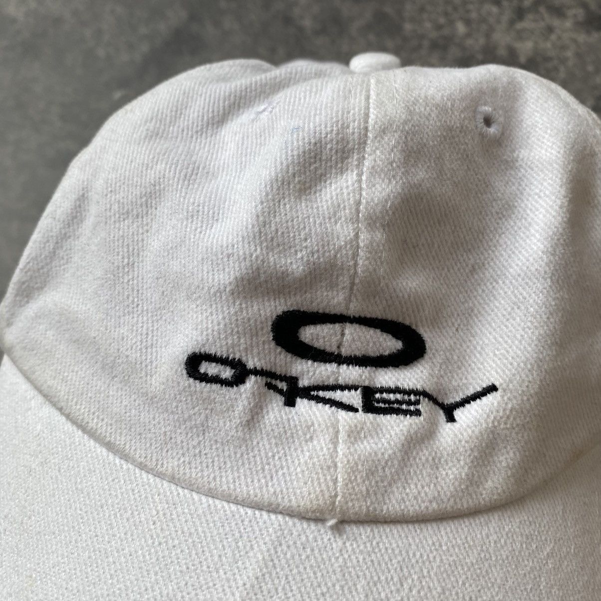 Oakley Vintage Oakley Style Big Logo 90’s rare white cap Size ONE SIZE - 3 Thumbnail