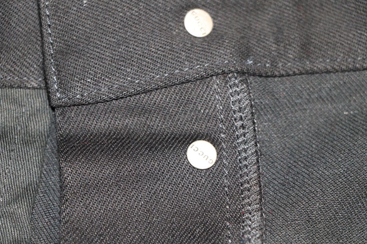 Gucci Gucci La Famigilia Horsebit Denim Cotton Jeans Size 34 Size US 34 / EU 50 - 7 Thumbnail