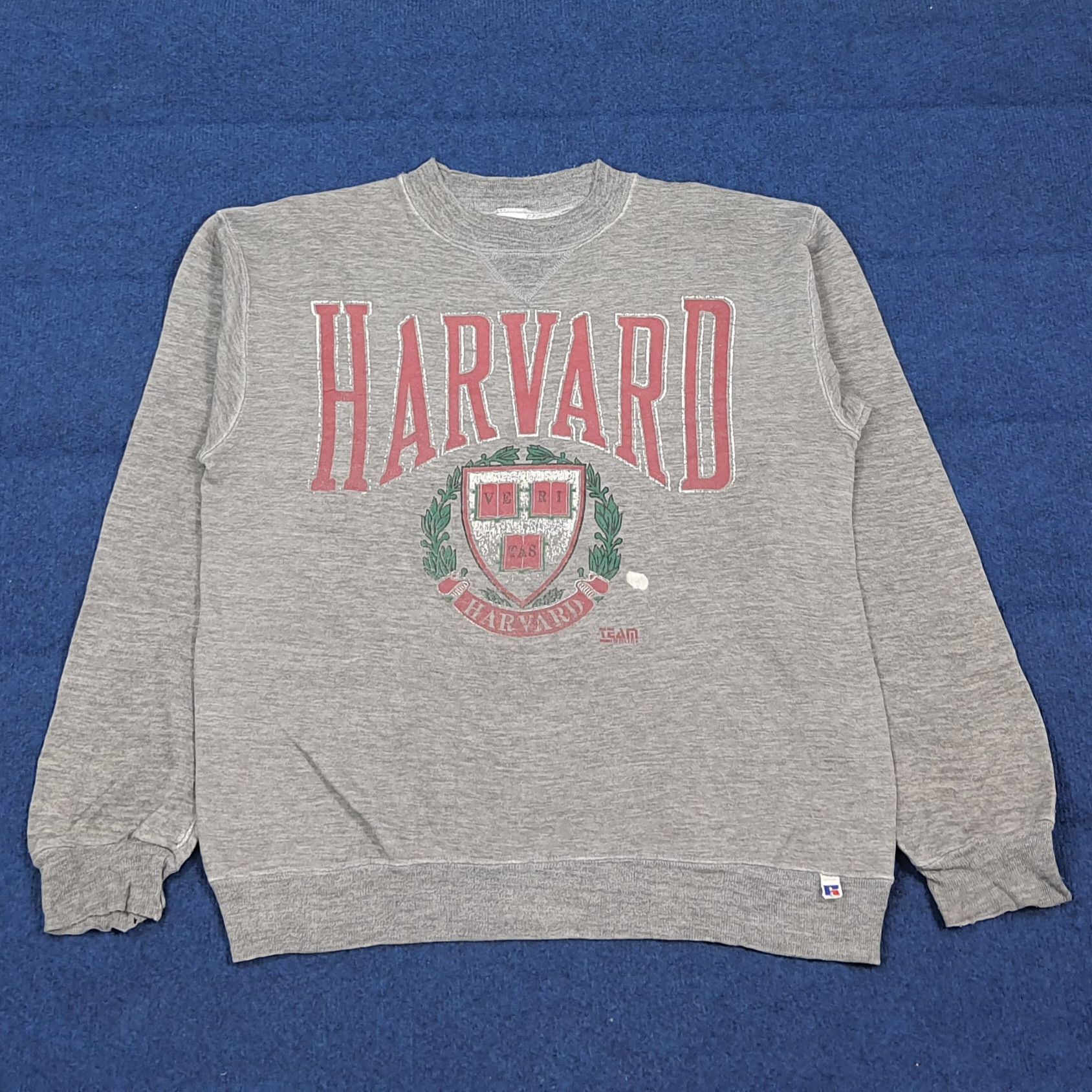 Russell Athletic Vintage Russell Harvard University Veritas Sweatshirt Size US M / EU 48-50 / 2 - 1 Thumbnail
