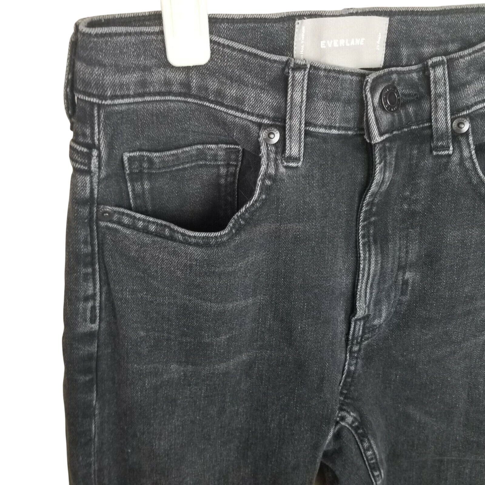Everlane Everlane Womens High Rise Cropped Ankle Jeans 25 Minimalist Size 25" / US 0 / IT 36 - 3 Thumbnail
