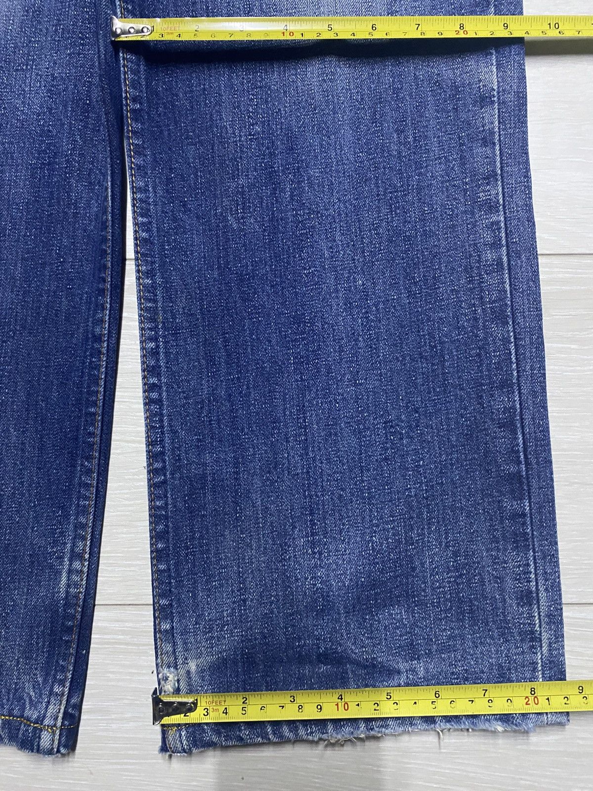 Levi's Vintage Levis 502 Faded Wash Distressed Loose Jeans Size US 31 - 17 Thumbnail