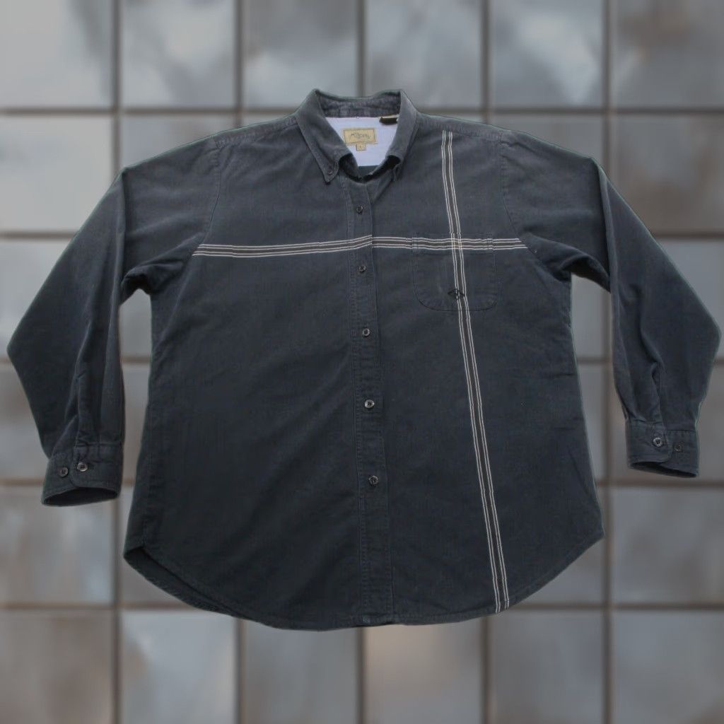 Roper Roper Shirt L Womens Pearl Snap Long Sleeve Western Cowgirl Black Size L / US 10 / IT 46 - 1 Thumbnail