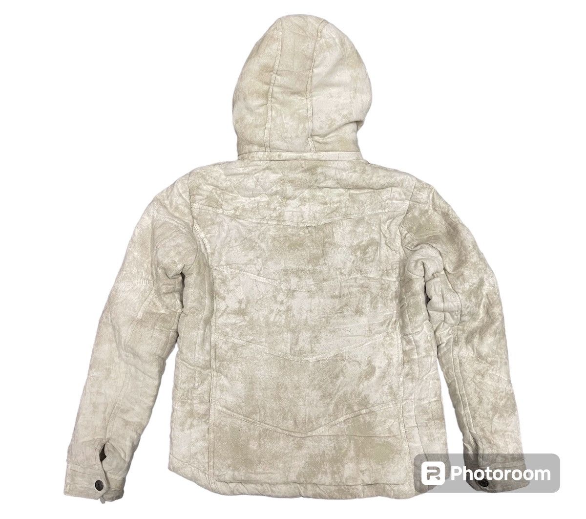 In The Attic 🔥2000s IN THE ATTIC JACKET TACTICAL JACKET FUR HOODIE Size US L / EU 52-54 / 3 - 3 Thumbnail