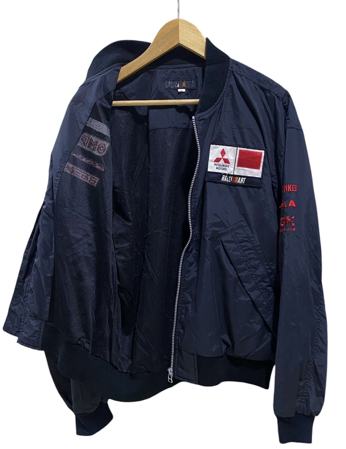 Japanese Brand Vintage Mitsubishi Ralliart World Rally Championship Team Size US L / EU 52-54 / 3 - 3 Thumbnail