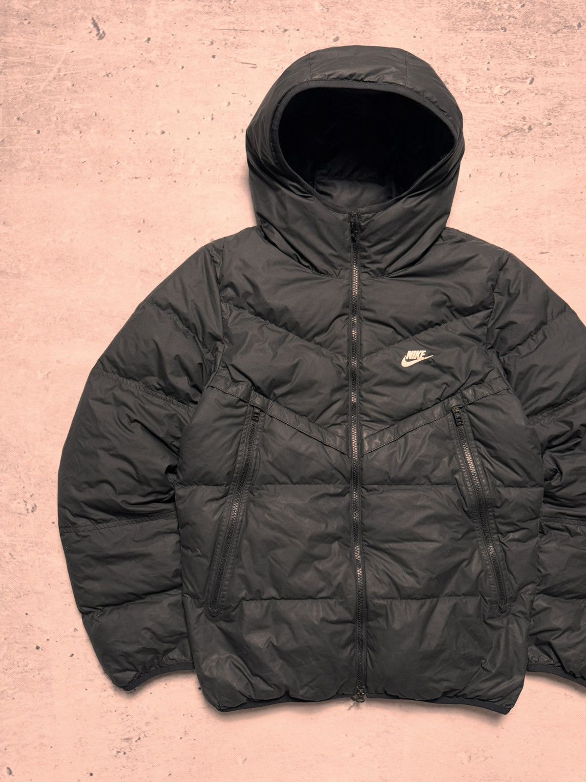 Nike × Nike ACG NIKE PUFFER DOWN BASIC LOGO OVERSIZE NYLON JACKET Size US XS / EU 42 / 0 - 2 Thumbnail