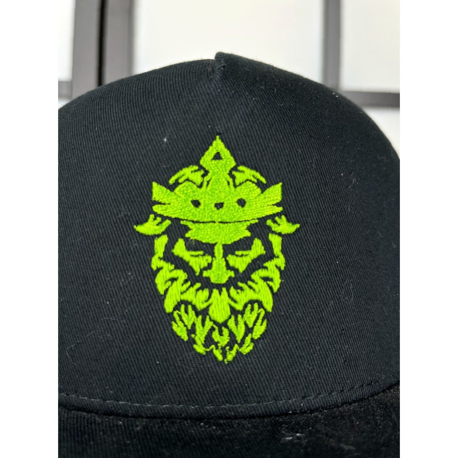 Logo 7 Throne Brewing Hat Snap Back Adult Black Cotton Hops Logo Brewery Cap Size ONE SIZE - 2 Thumbnail