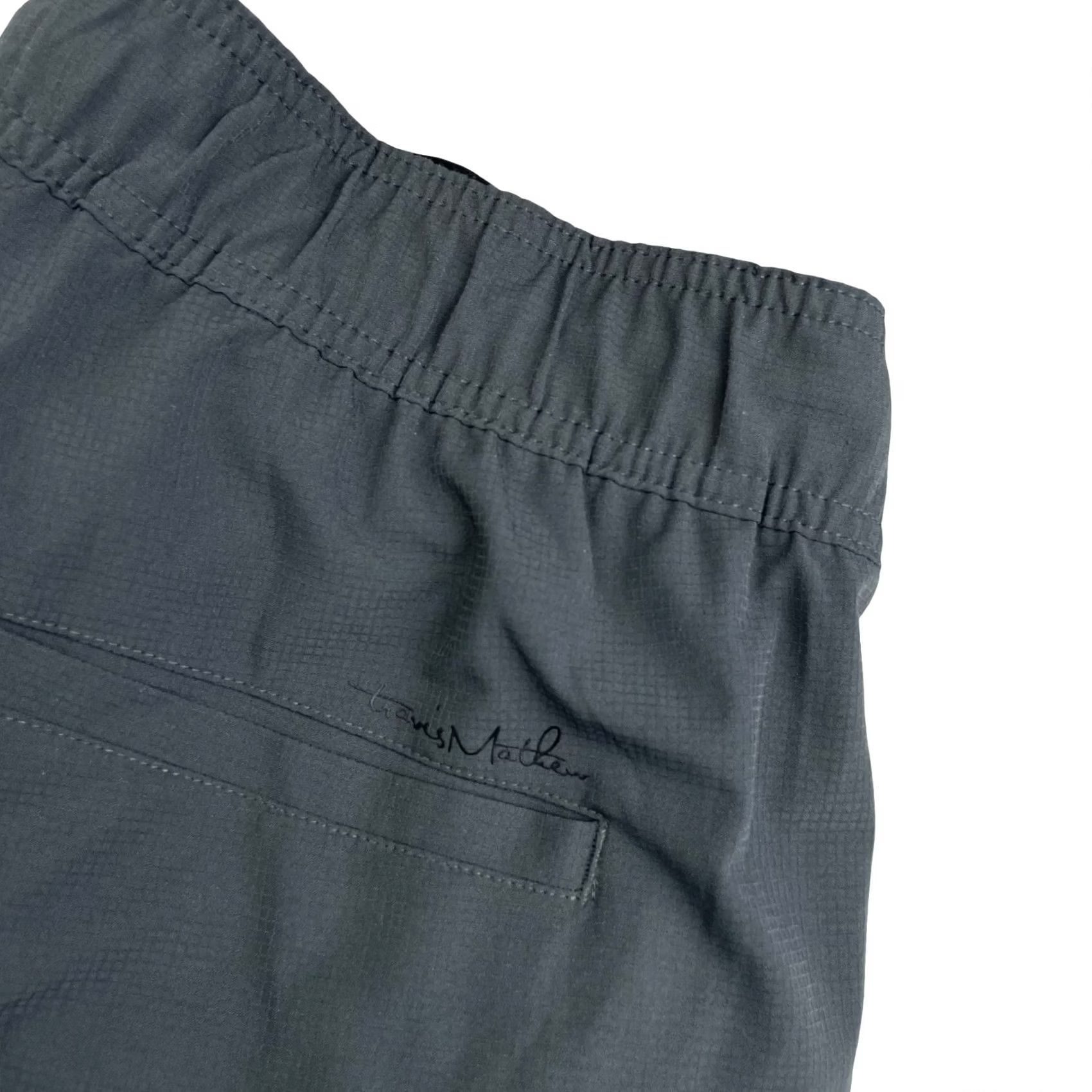 TravisMathew Travis Mathew Men's Workout Track Pants Drawstring Stretch Waist Gray Large Size US 33 - 4 Thumbnail