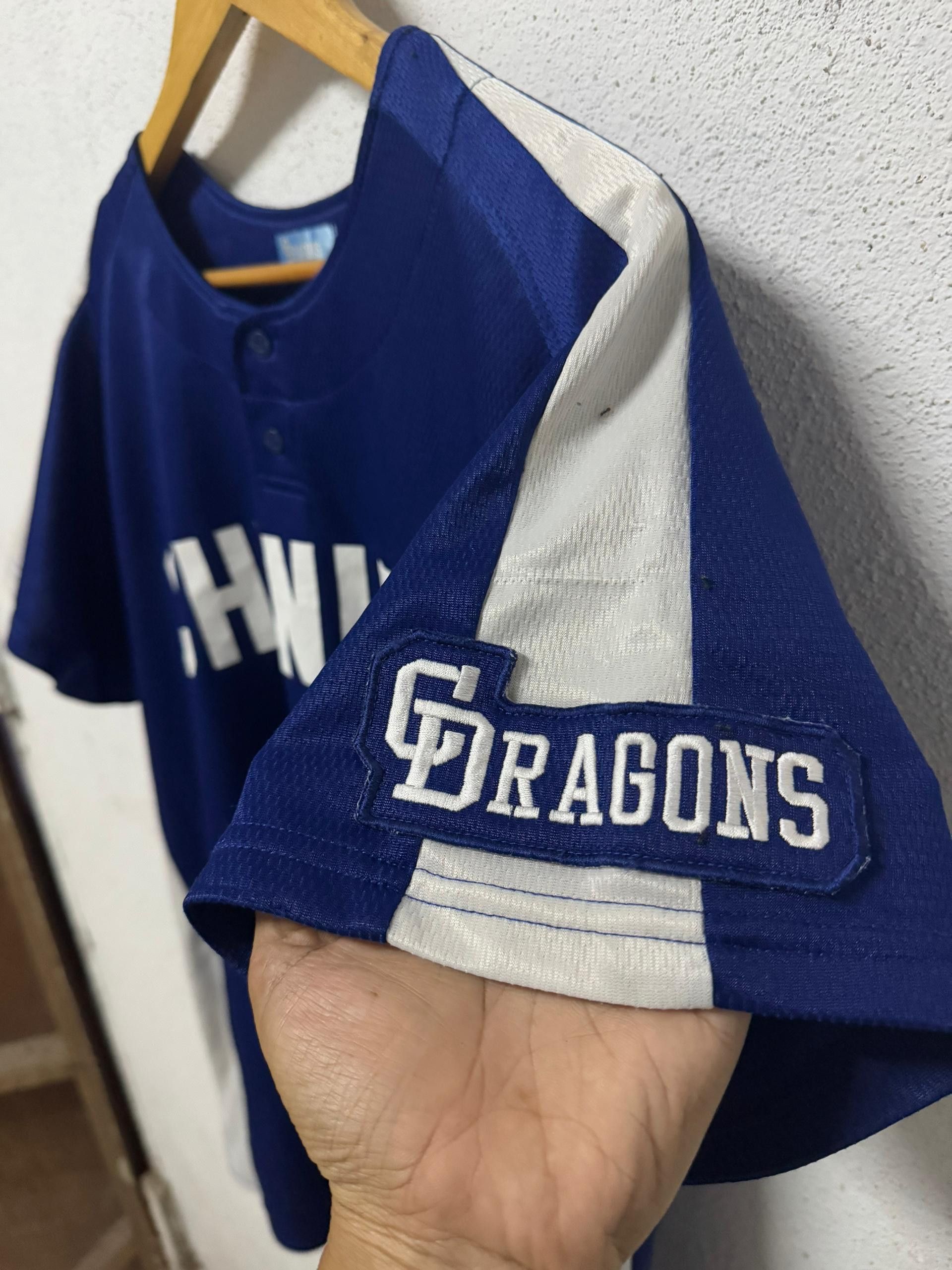 Sports Specialties × Vintage Vintage chunichi dragon baseball ⚾️ jersey Size US L / EU 52-54 / 3 - 3 Thumbnail