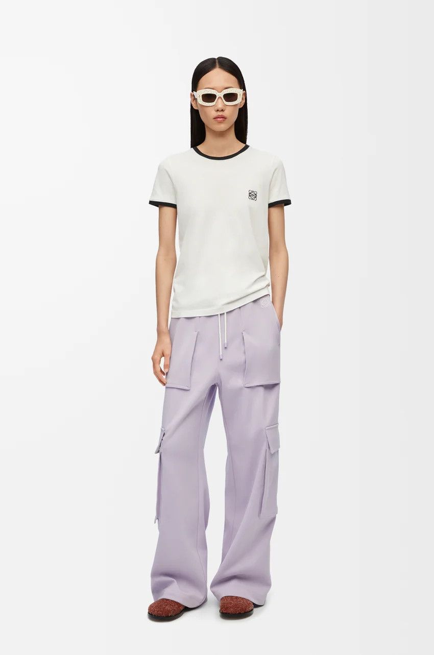 Loewe o1loc1c0525 T- Shirt in White Size M / US 6-8 / IT 42-44 - 2 Thumbnail