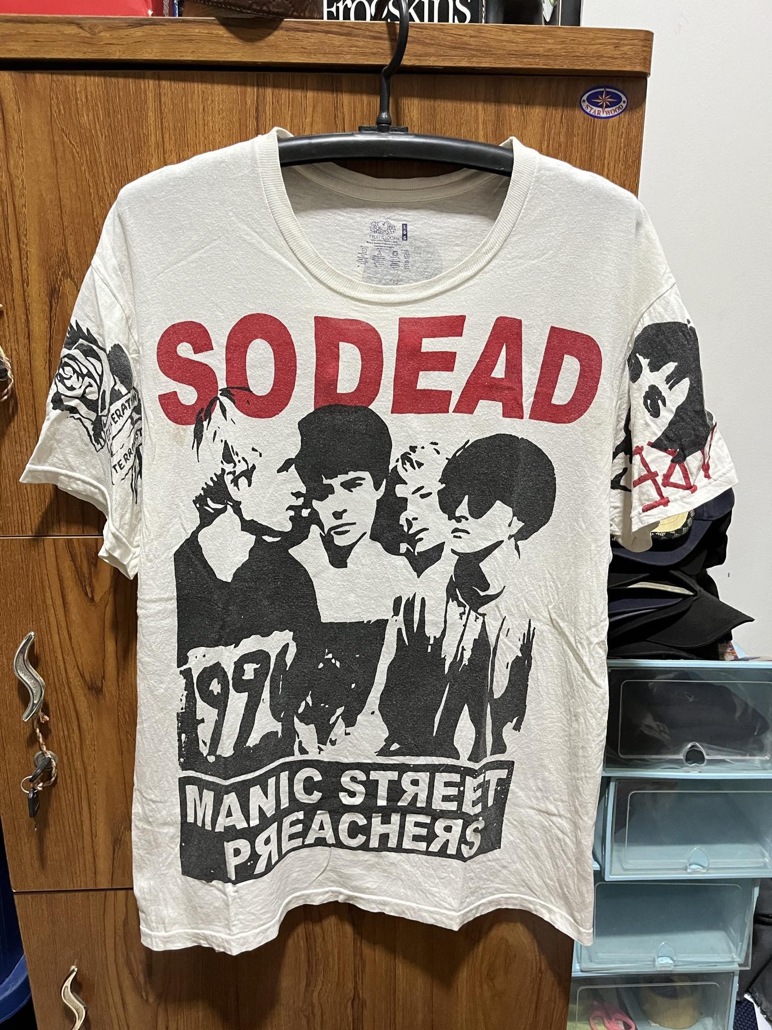 Band Tees Manic Street Preachers Punk Rock Fanmade Tee Size US L / EU 52-54 / 3 - 1 Thumbnail
