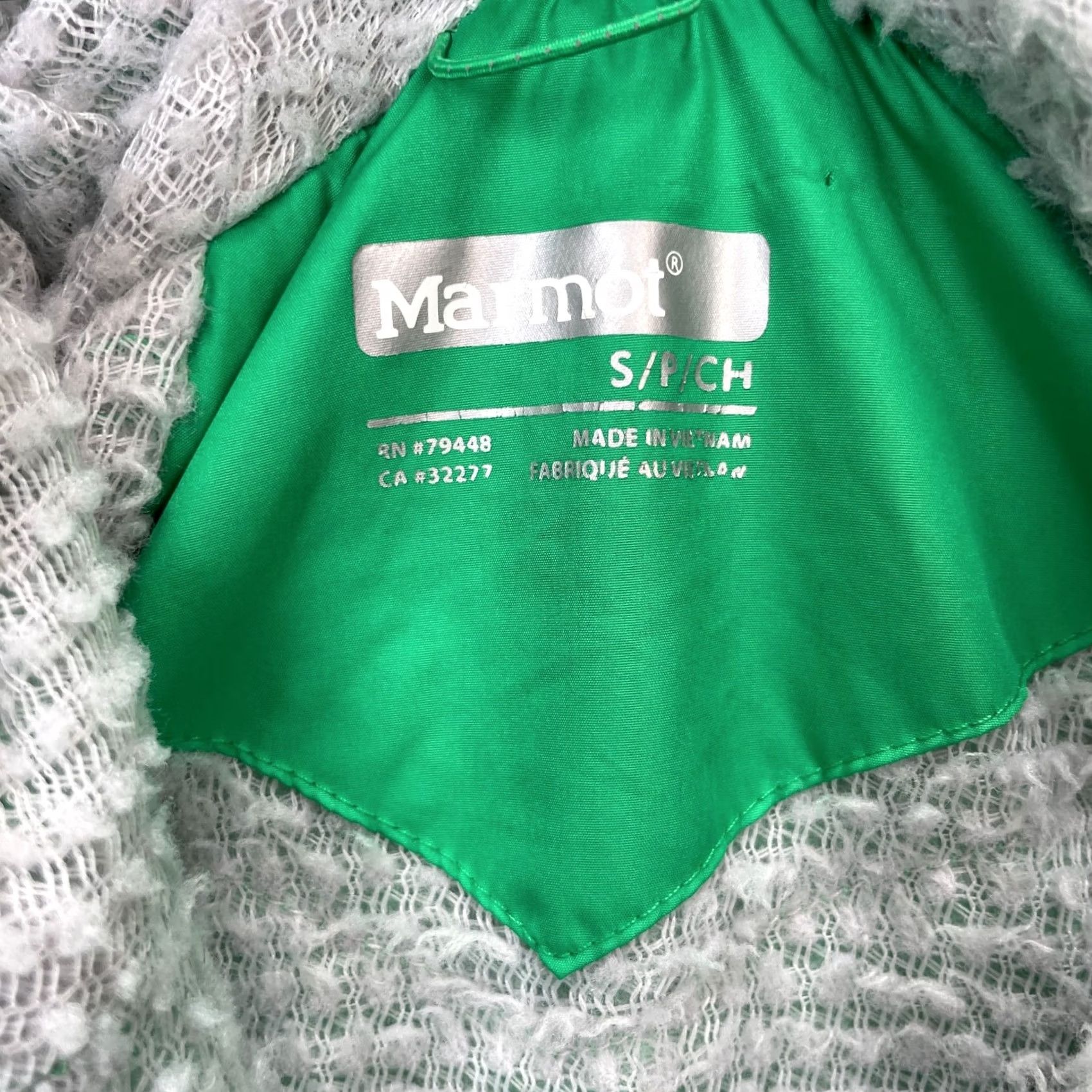 Marmot Marmot Jacket Womens Small Green Windbreaker Coat Nylon Hooded Lined Full Zip Size S / US 4 / IT 40 - 3 Thumbnail