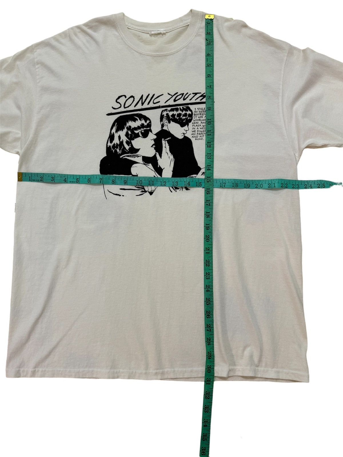 Band Tees Y2K SONIC YOUTH LONG SLEEVE BAND TEES Size US L / EU 52-54 / 3 - 11 Thumbnail
