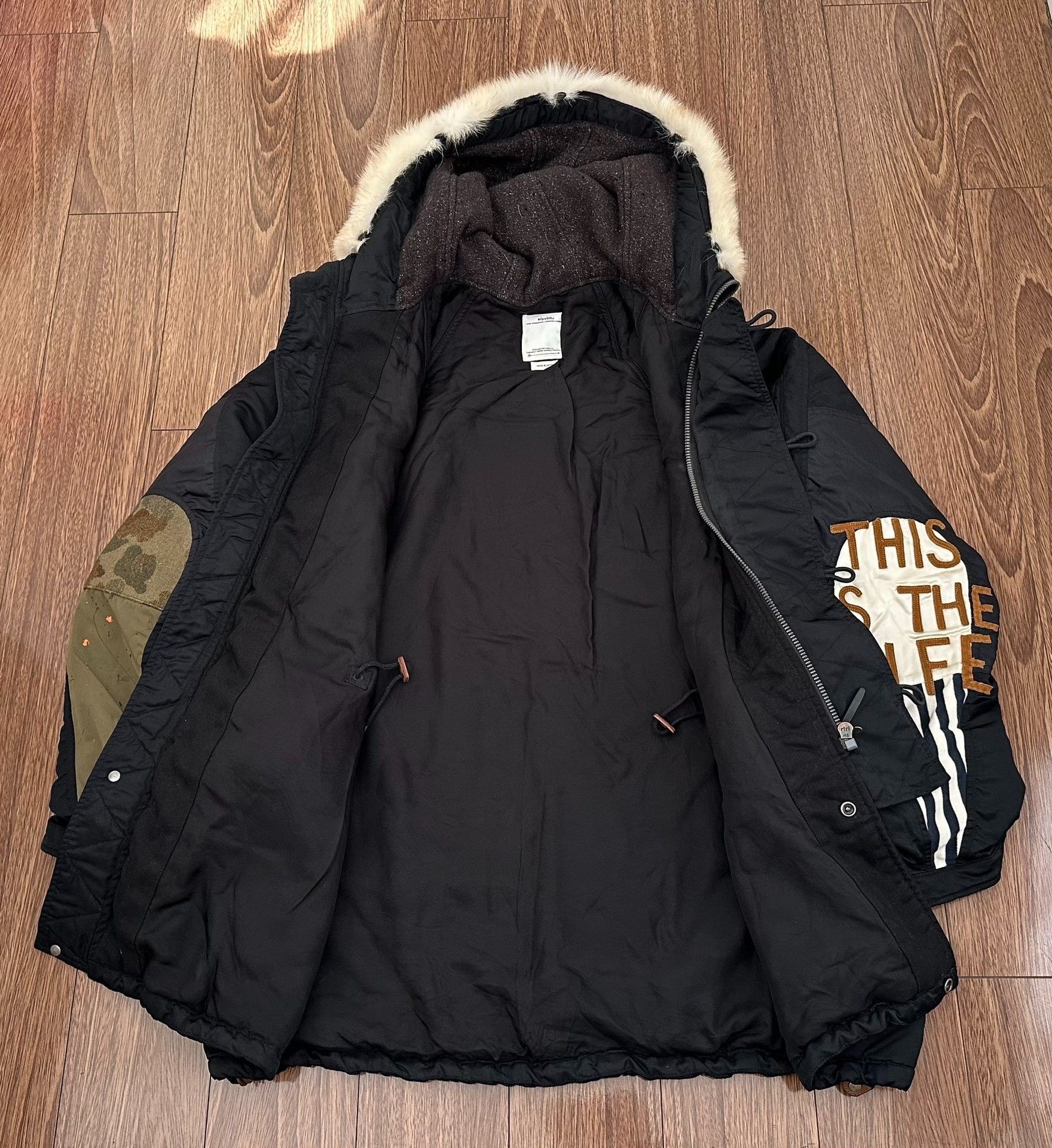 Visvim VISVIM VALDEZ COLLAGE 19AW Wolf Fur Jacket Size US M / EU 48-50 / 2 - 3 Thumbnail