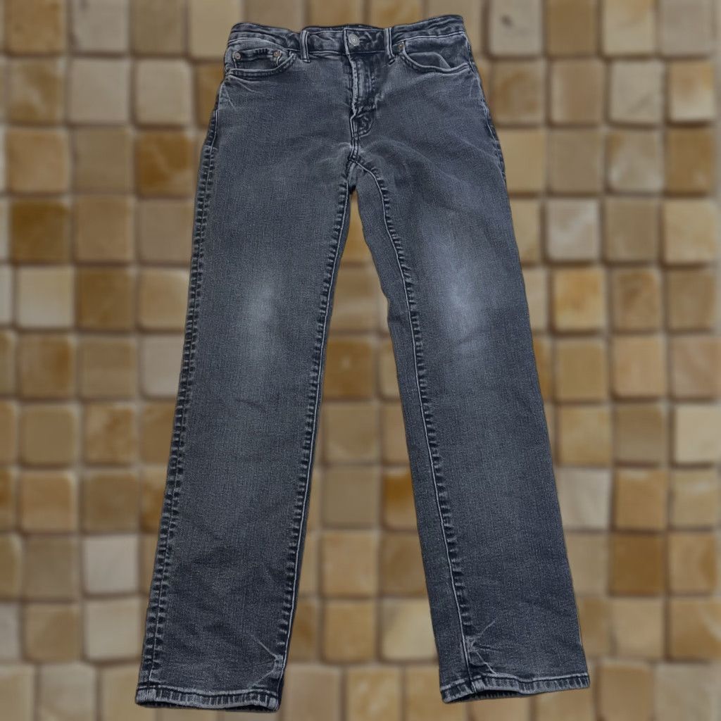 Vintage VINTAGE American Eagle Athletic Skinny Jeans Mens Black 29x30 Skinny Rock Style Fall Spring Summer Winter Size US 29 - 1 Thumbnail