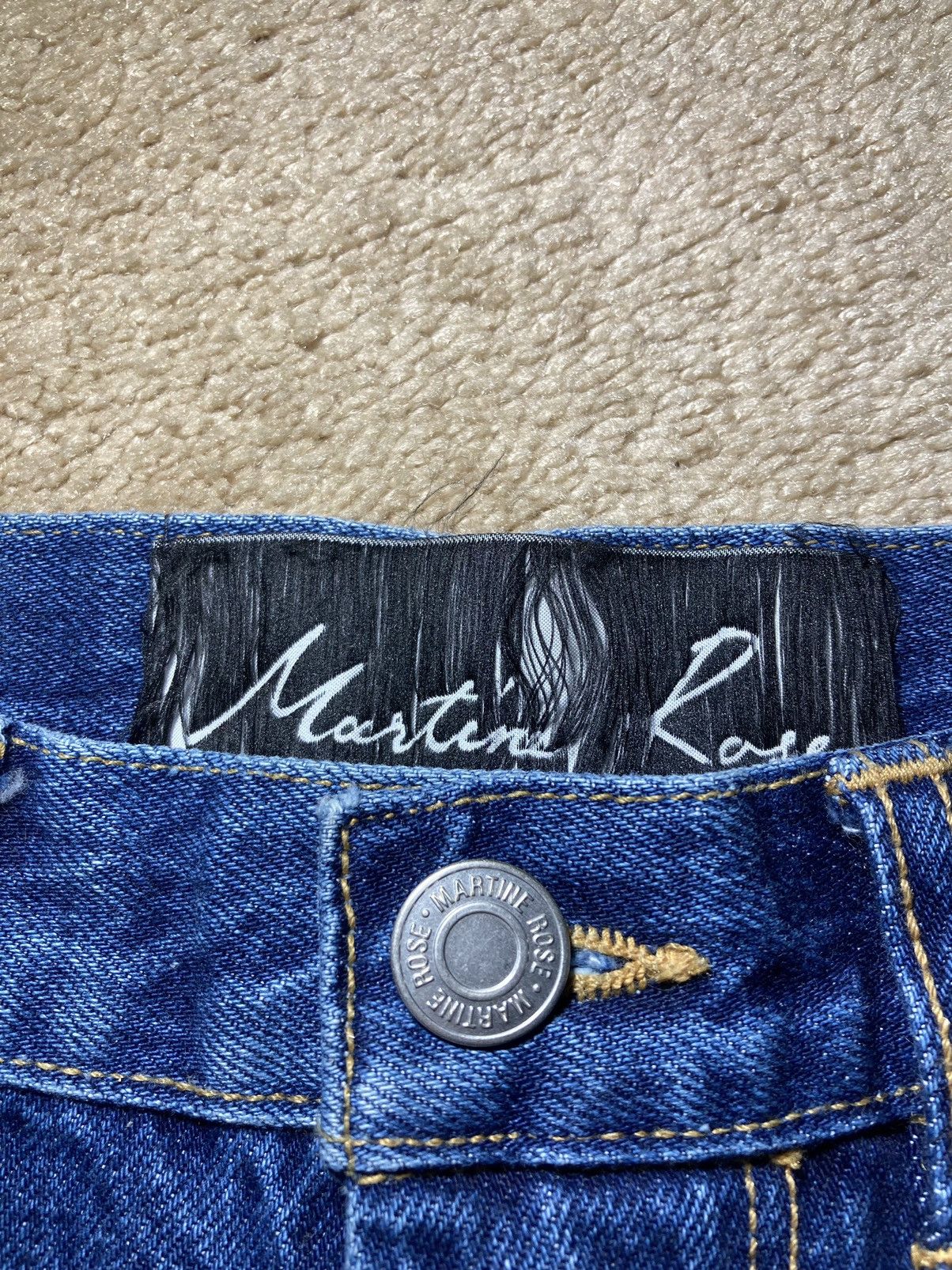 Martine Rose SS18 Martine Rose Denim Shorts Boss Painter Work Jeans 2018 Size US 30 / EU 46 - 2 Thumbnail