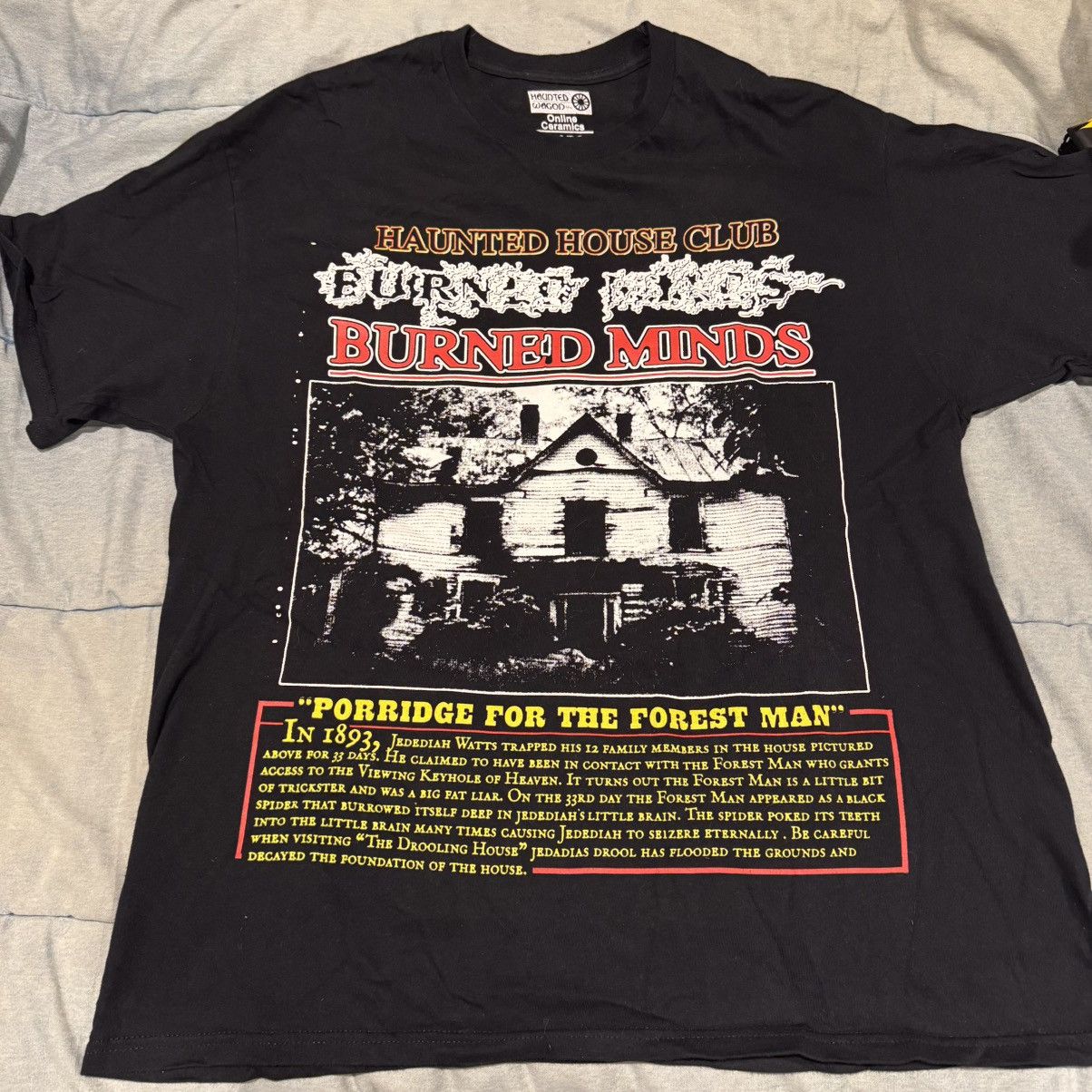 Online Ceramics Online Ceramics Burned Minds 2018 Tee Size US XL / EU 56 / 4 - 1 Thumbnail