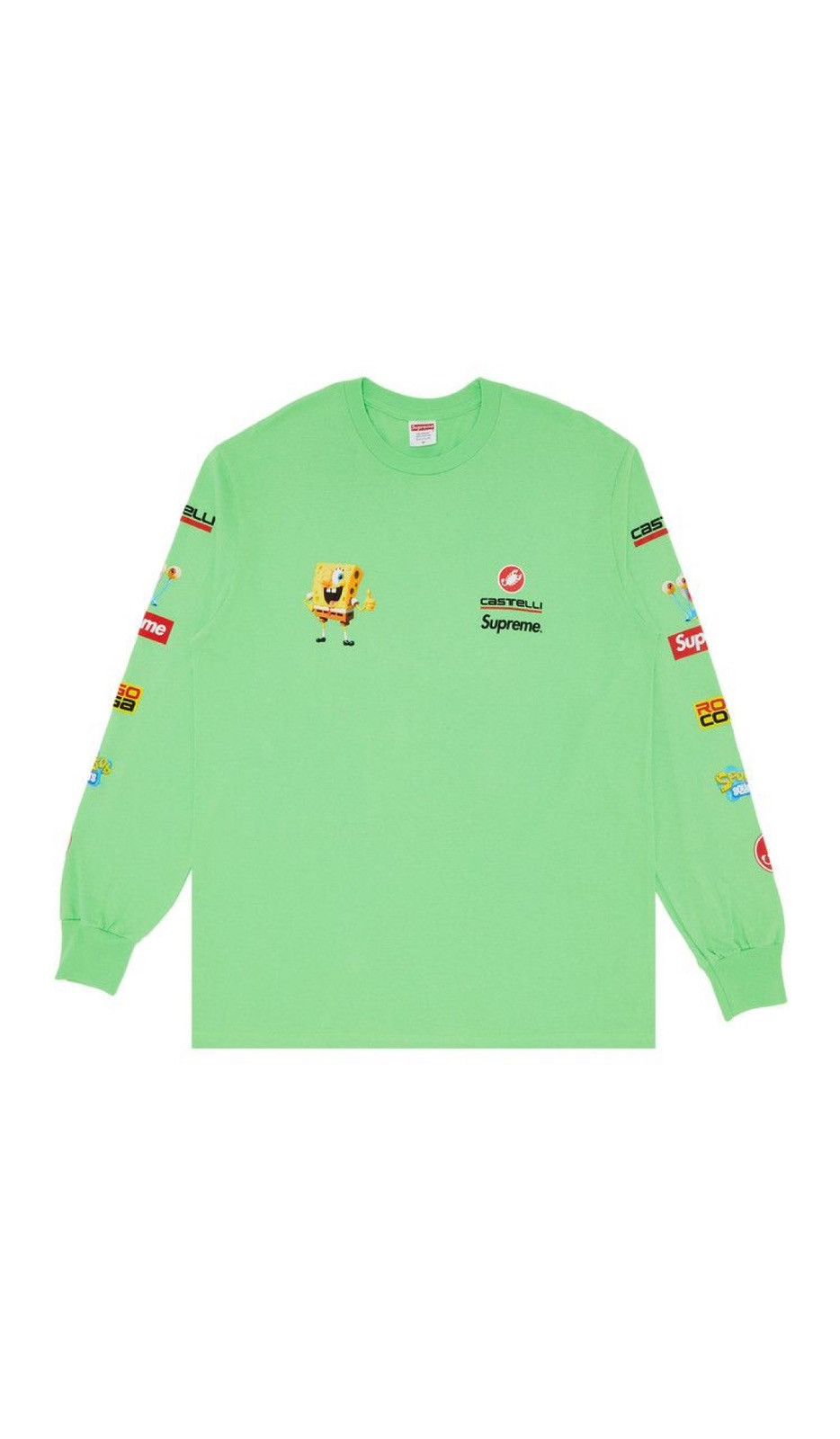 Supreme SpongeBob SquarePants Castelli Racing L S Tee (SS25