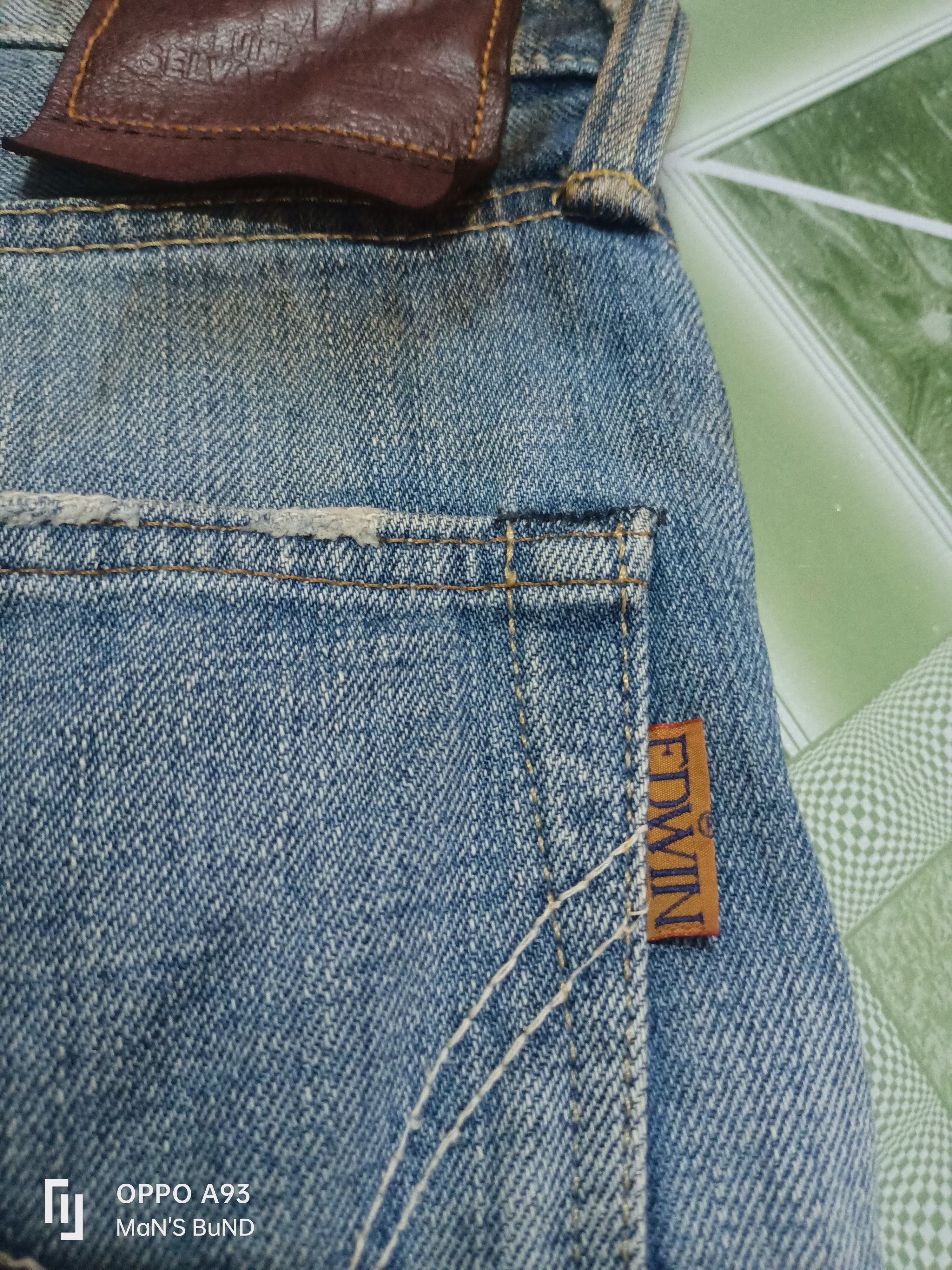 Edwin × Vintage Distressed EDWIN 505 zx Selvedge Size US 32 / EU 48 - 16 Thumbnail