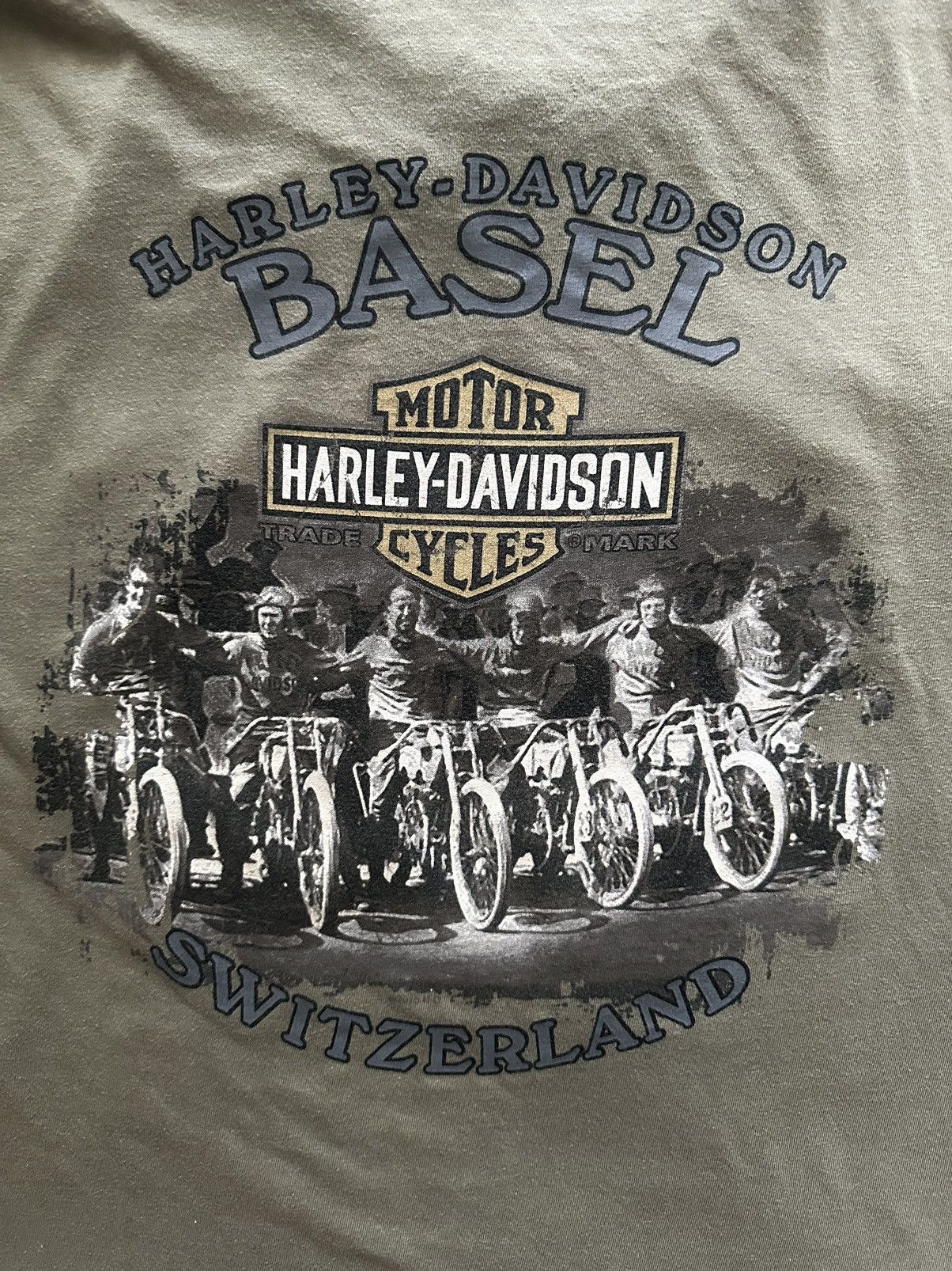 Harley Davidson 🔥 Vintage Harley Davidson Switzerland T-Shirt Size US M / EU 48-50 / 2 - 5 Thumbnail