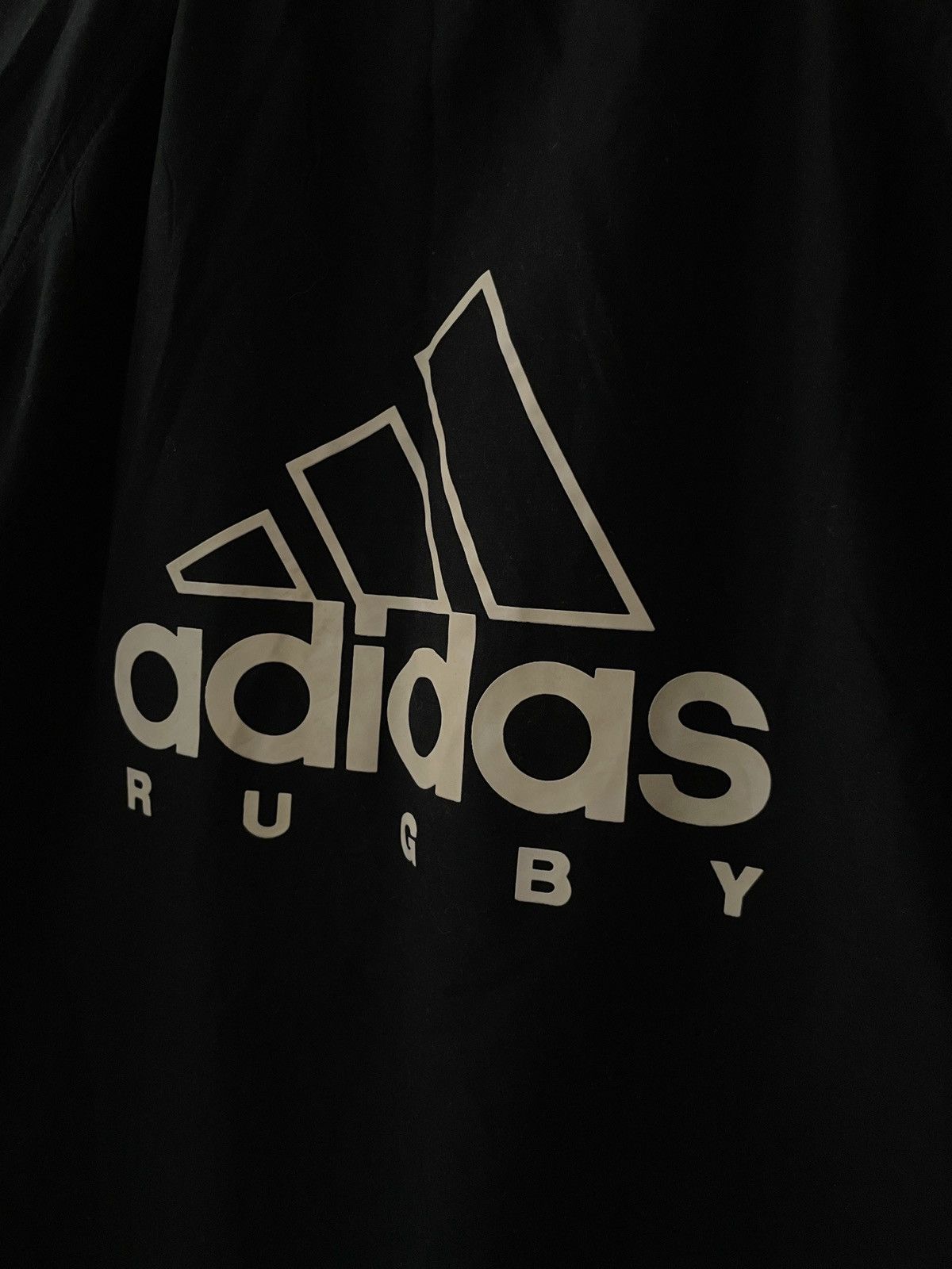 Adidas Vintage 2001 Adidas Rugby Bath Sweatshirt Jacket Nylon Size US L / EU 52-54 / 3 - 12 Thumbnail