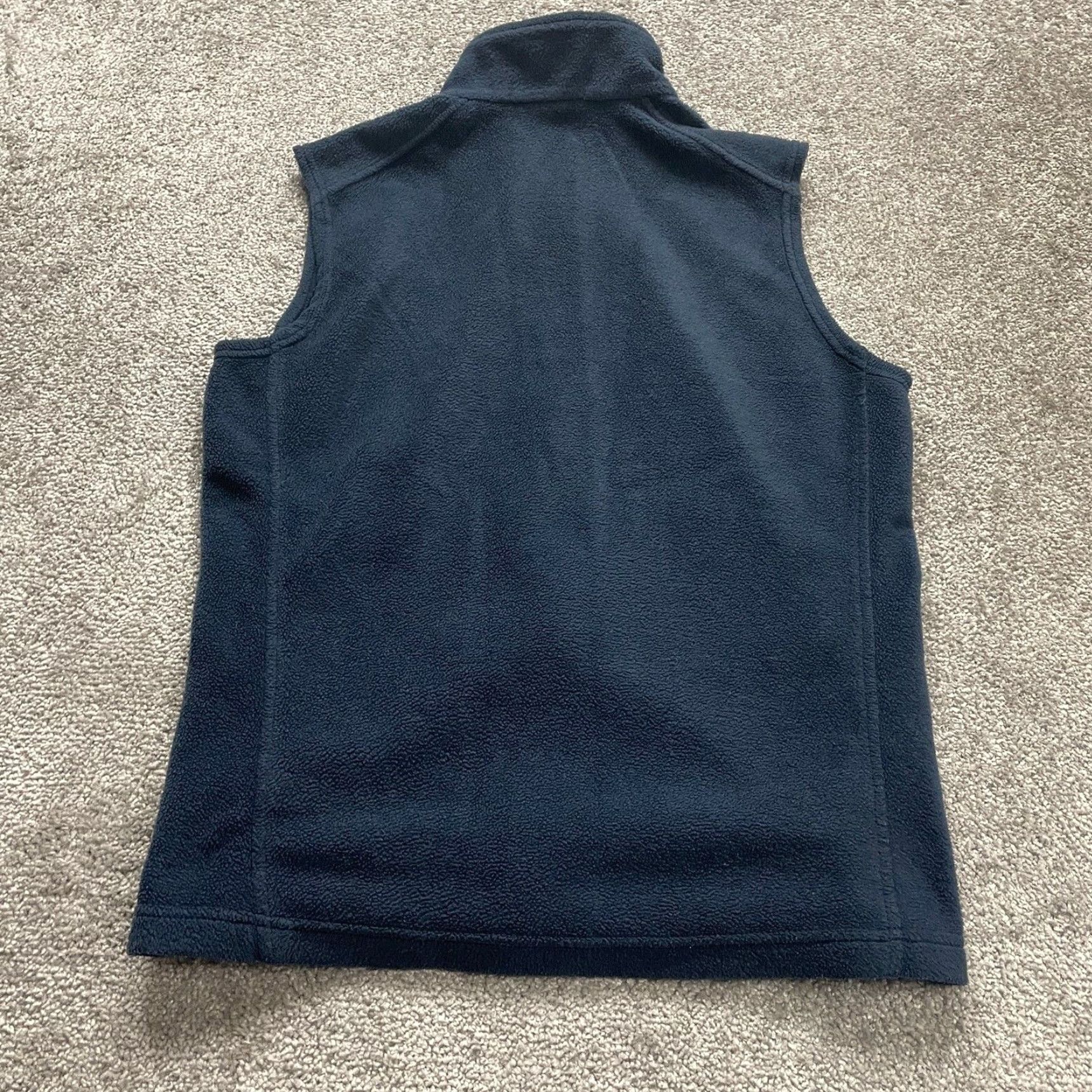Vintage Columbia Vest Mens Small Navy Blue Fleece Steens Mountain 1535 Full Zip Pockets Size US S / EU 44-46 / 1 - 2 Thumbnail