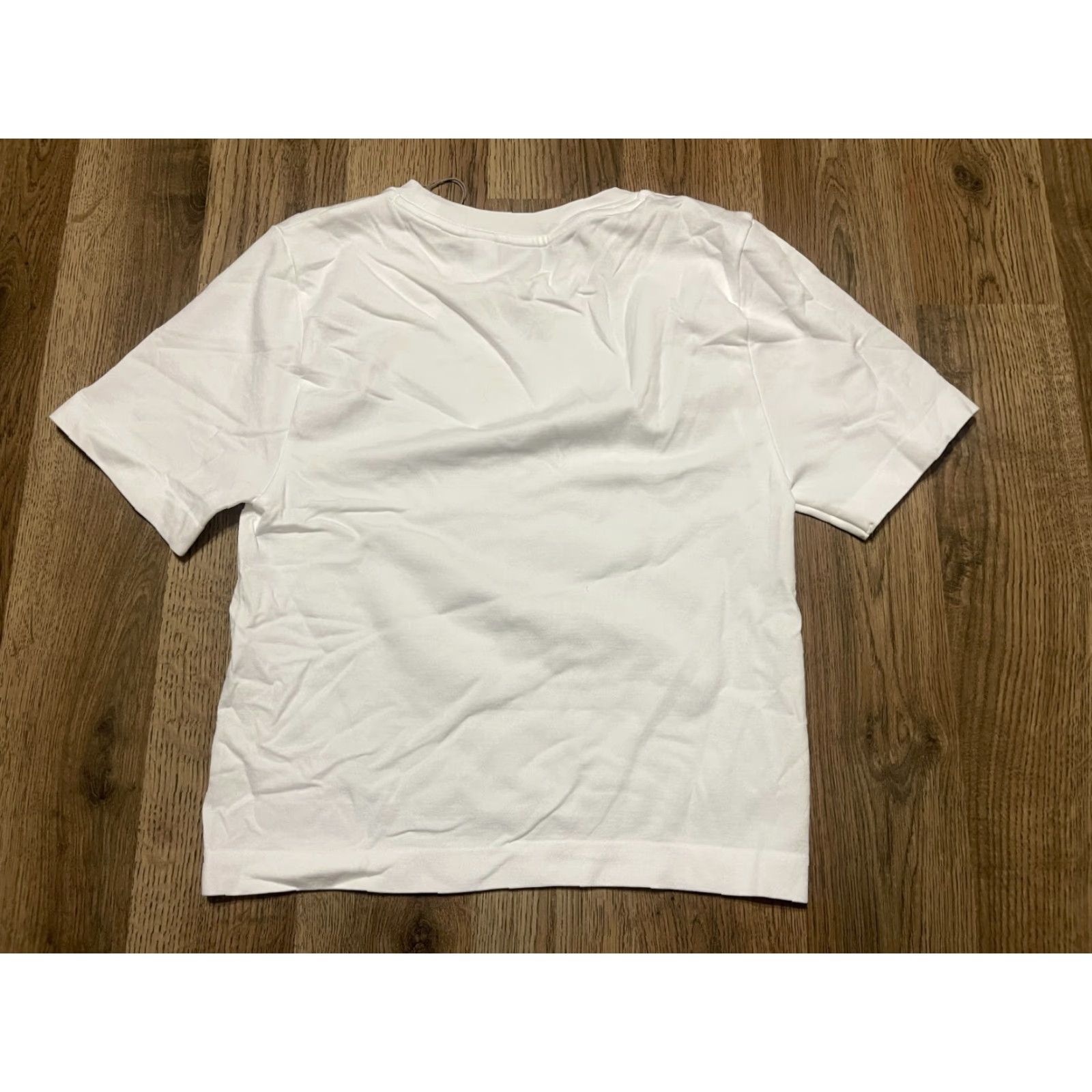 Vintage A New Day Shirt Women’s M White Short Sleeve NWT Basic T-Shirt Regular Fit Casual Size M / US 6-8 / IT 42-44 - 2 Thumbnail