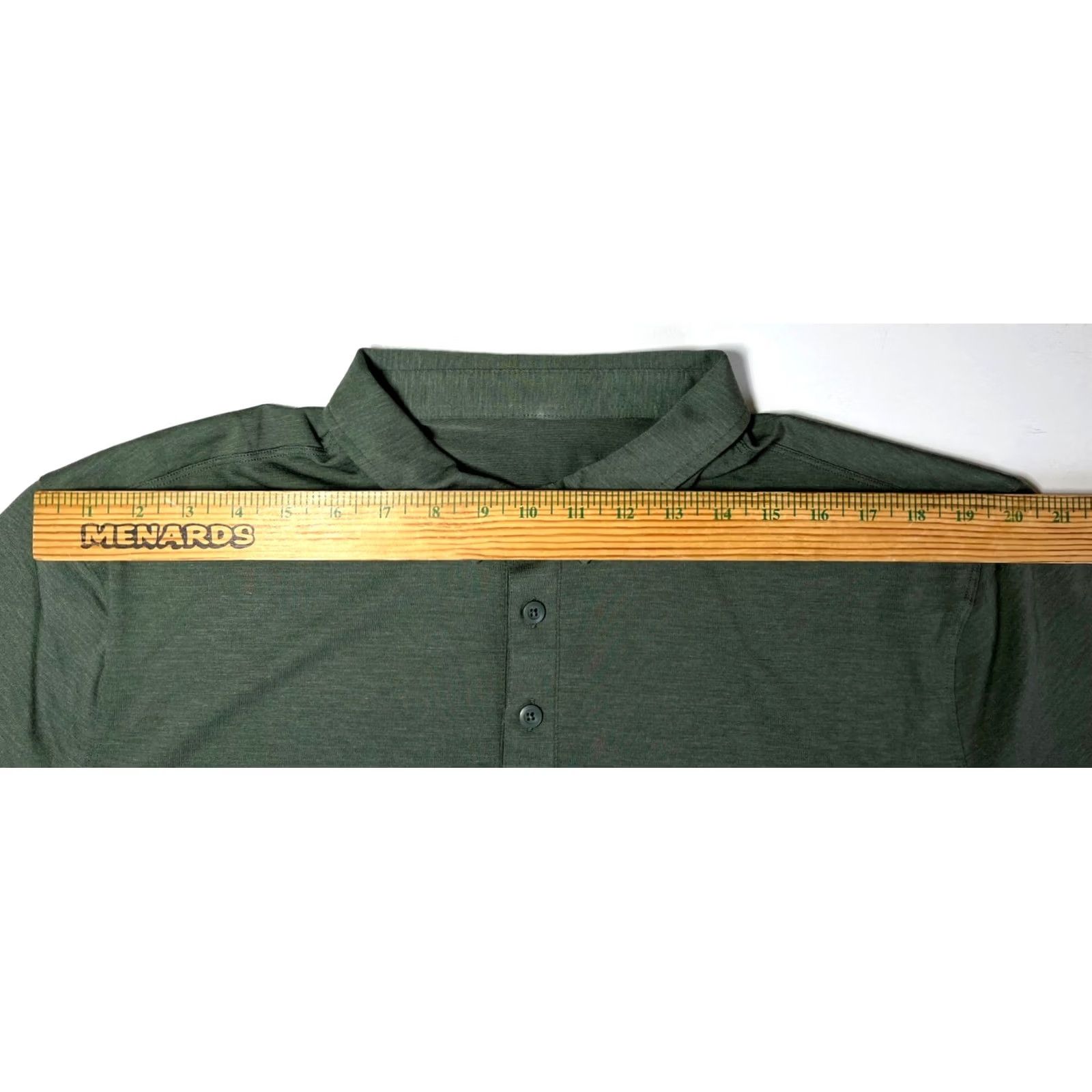 Lululemon Lululemon Polo Shirt Men Green XXL Polo Shirt Men Green XXL Size US XXL / EU 58 / 5 - 8 Thumbnail