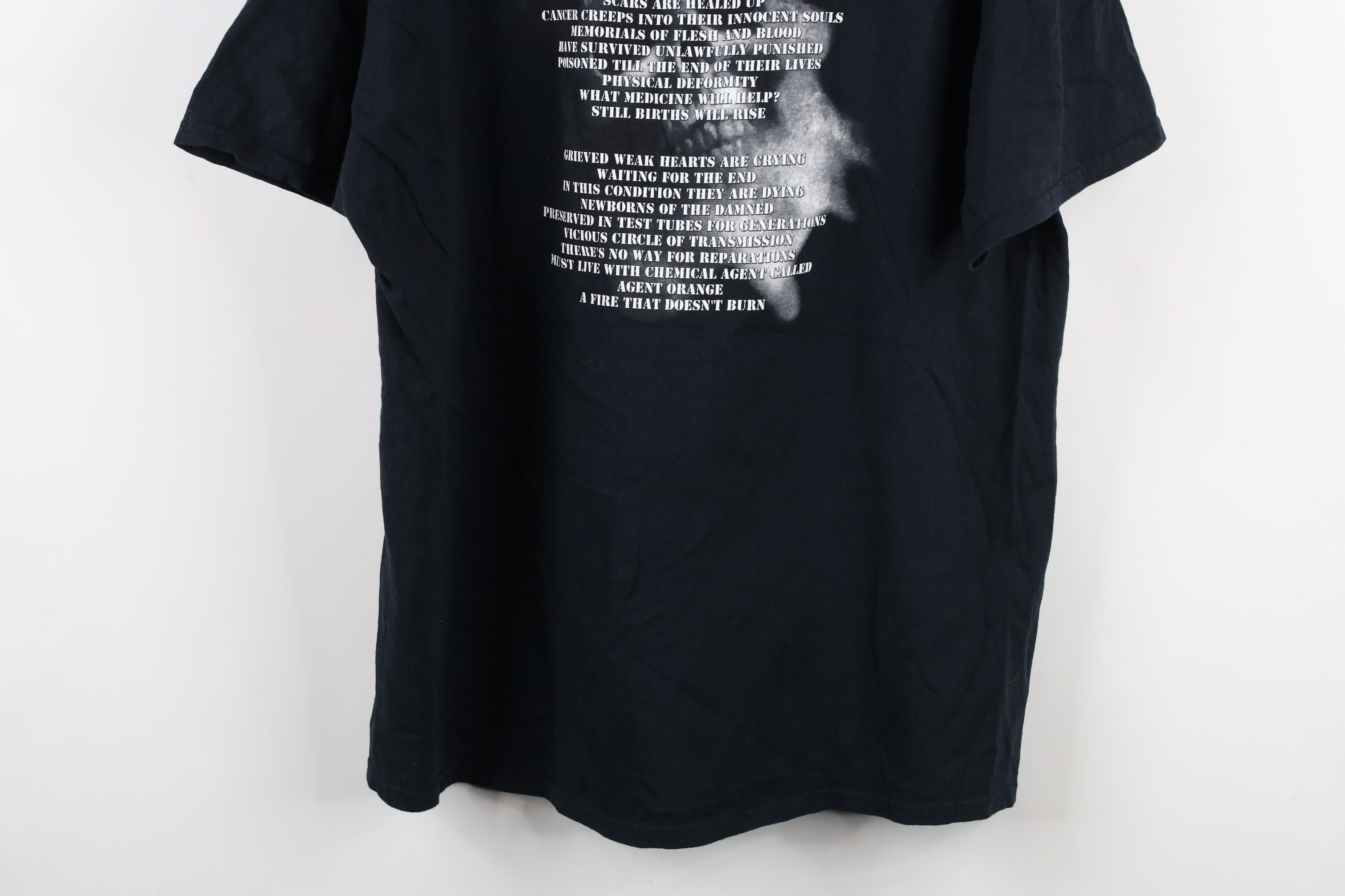 Vintage Retro Y2K Spell Agent Orange Sodom Band Short Sleeve T-Shirt Size US XL / EU 56 / 4 - 15 Thumbnail