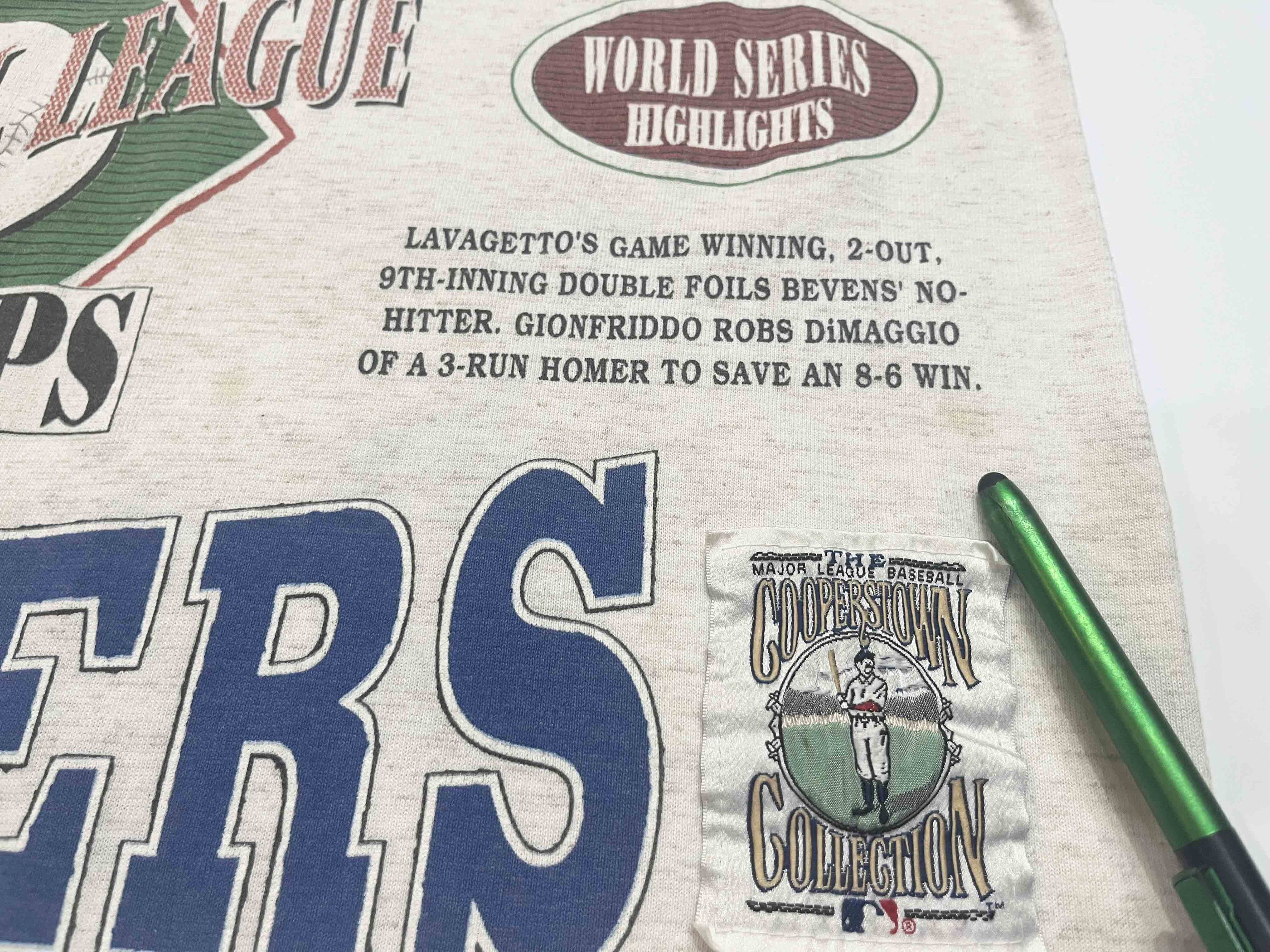 MLB Vintage Long Gone MLB Brooklyn Dodgers 3/4 Sleeve T-Shirt Size US XL / EU 56 / 4 - 7 Thumbnail