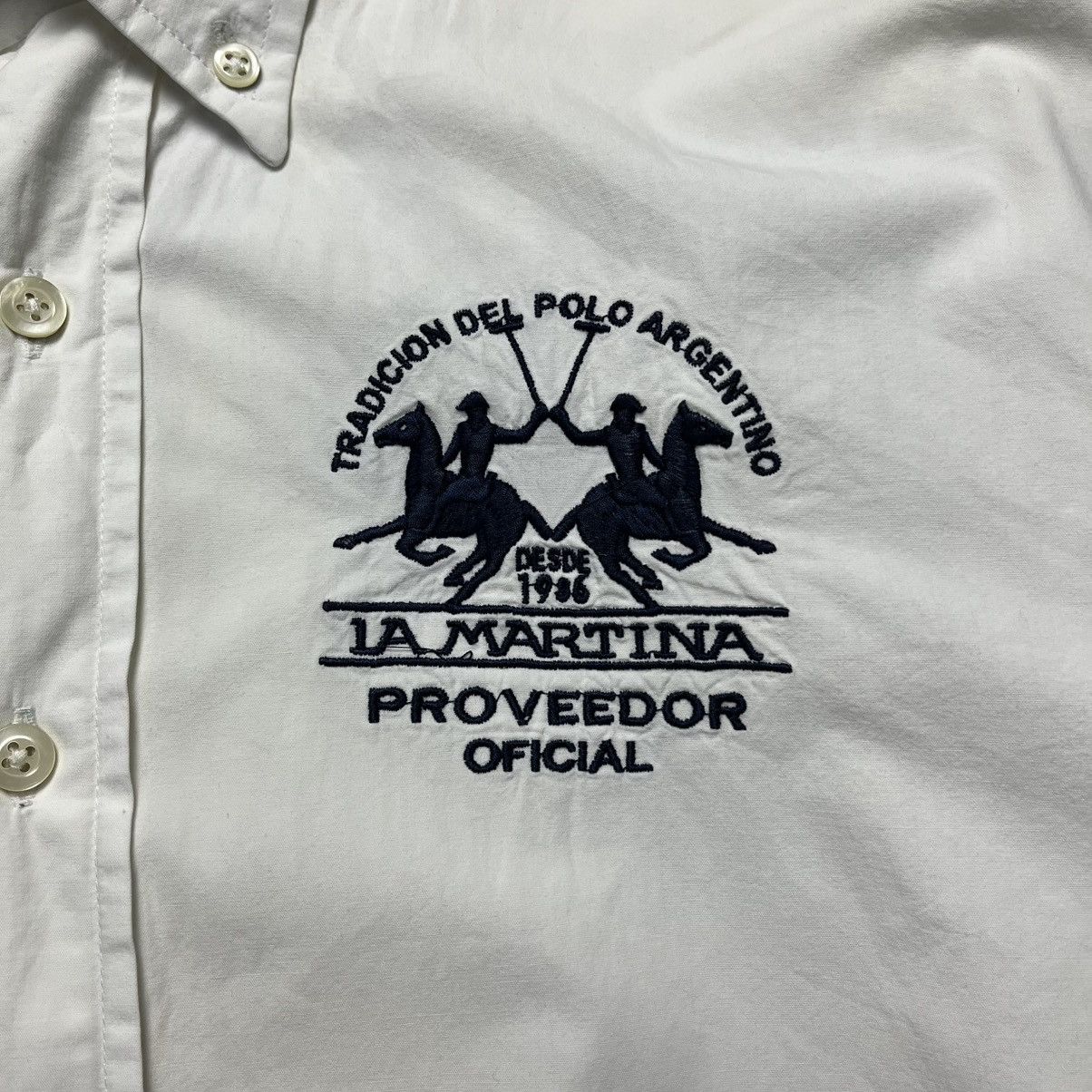 La Martina Vintage La Martina Buenos Aires #2 Shirt Button Down Size US L / EU 52-54 / 3 - 4 Thumbnail
