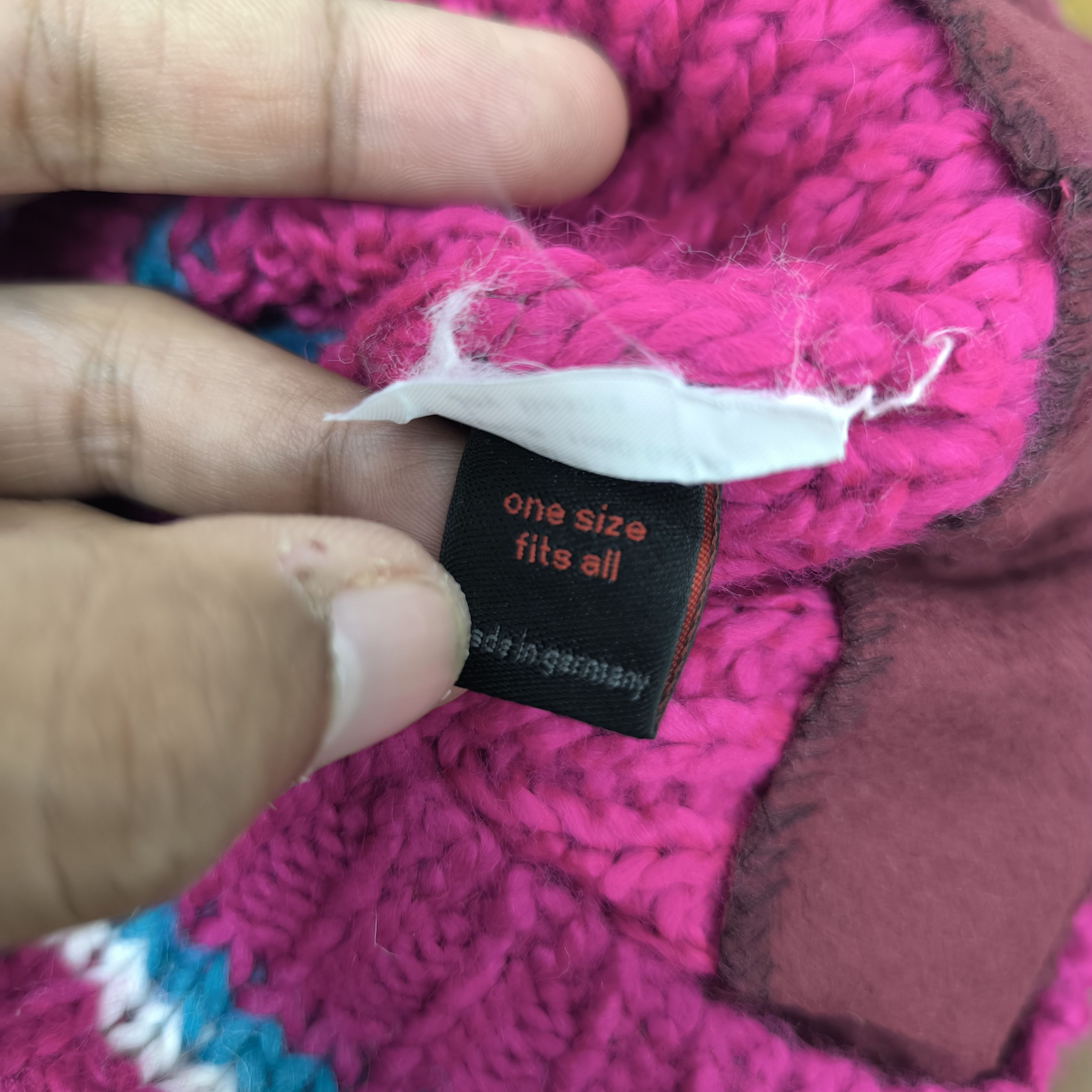 Mammut ✨Mammut stripes outdoor style beanie hat Size ONE SIZE - 5 Thumbnail