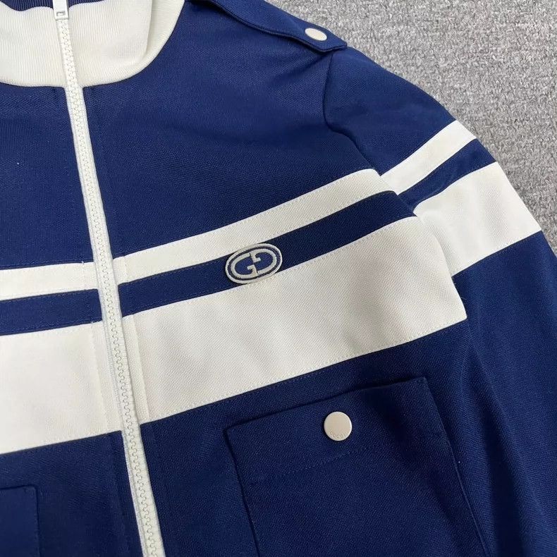 Gucci Gucci New small logo stitched school uniform jacket 2504-Ne Size US XS / EU 42 / 0 - 5 Thumbnail
