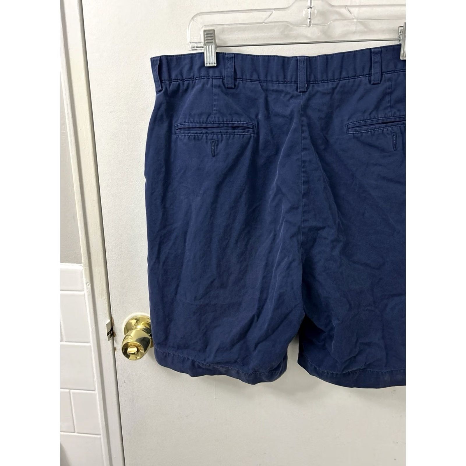 Polo Ralph Lauren Polo Ralph Lauren Prospect Shorts Chino Flat Front Navy 36 Regular Mens Cotton Video? Size US M / EU 48-50 / 2 - 7 Thumbnail